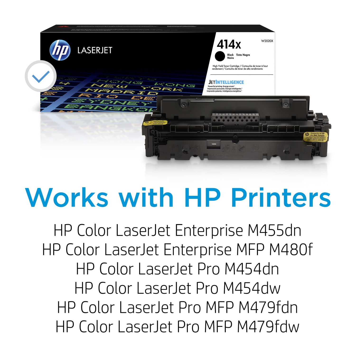 HP 414X LJ TONER CART BLK