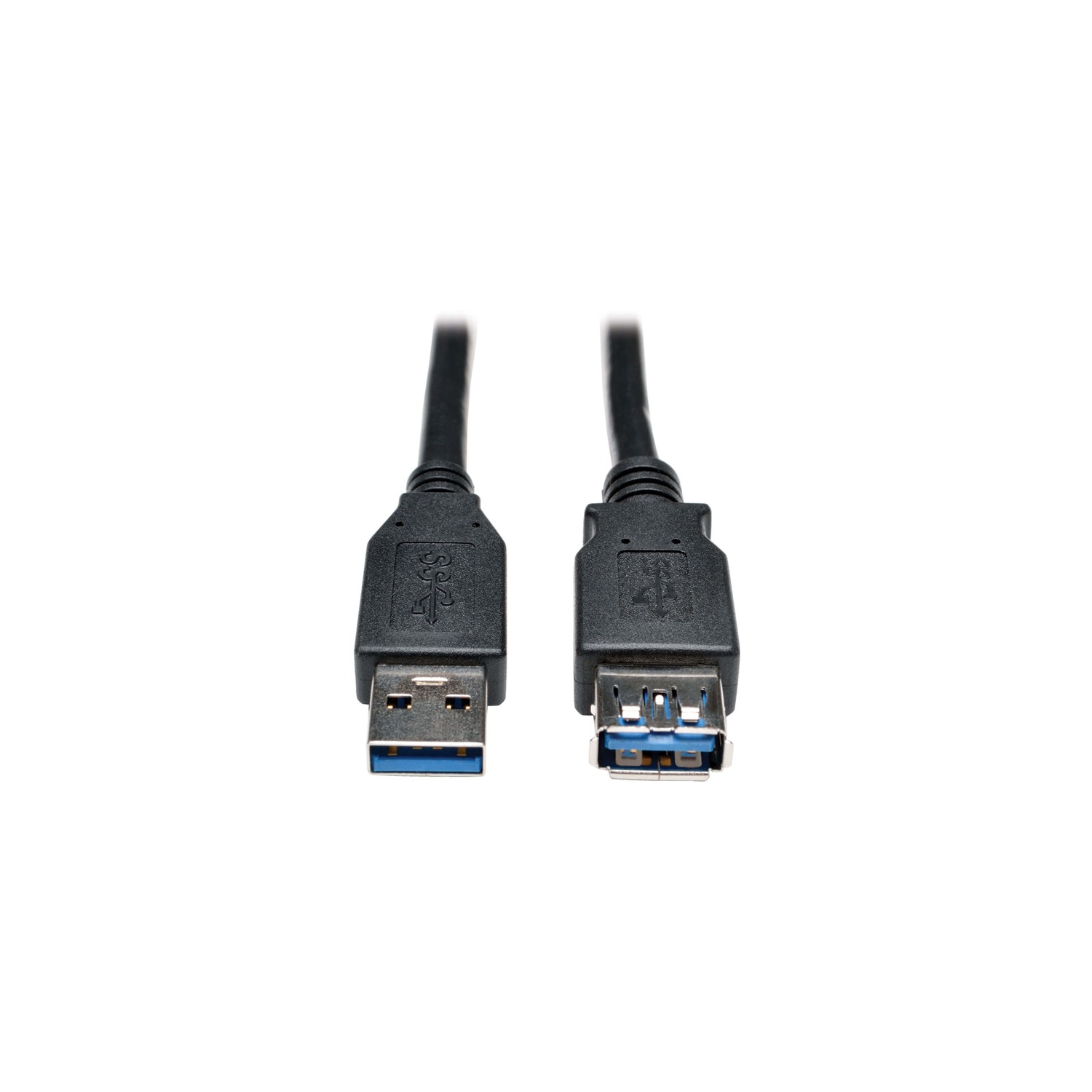Tripp Lite USB 3.0 SuperSpeed Extension Cable - USB-A to USB-A, M/F, Black, 3 ft.