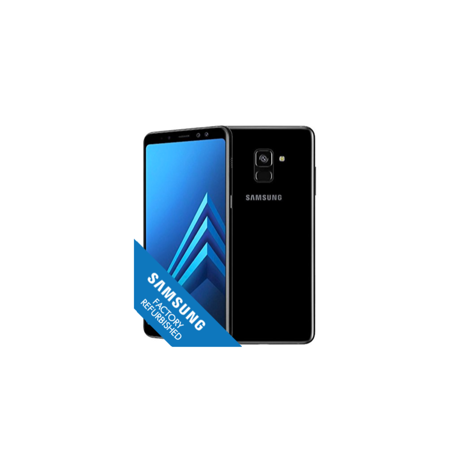 Refurbished (Excellent) - Samsung Galaxy A8 Black Unlocked Samsung Certified Factory Refurbished