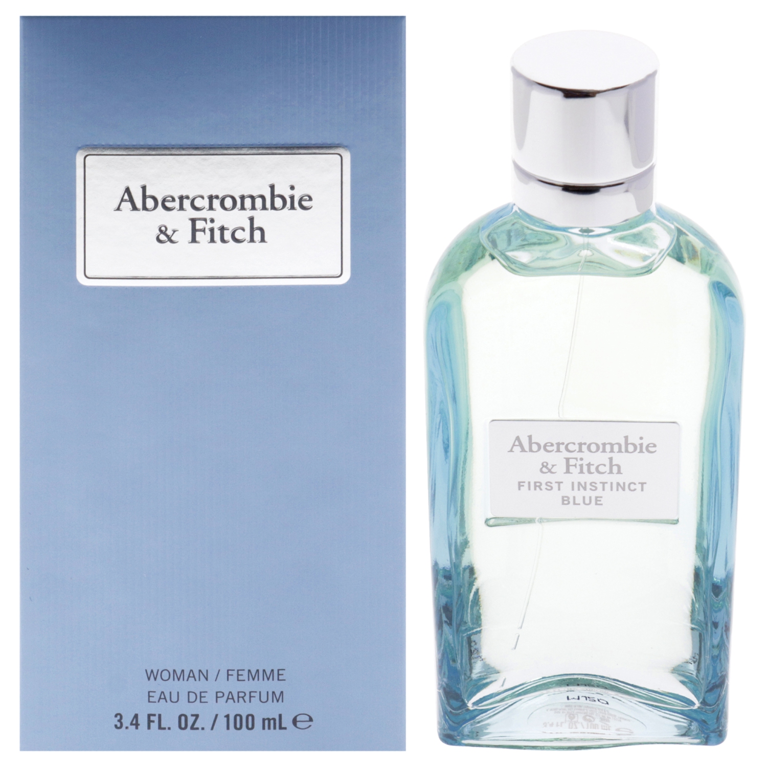 First Instinct Blue by Abercrombie & Fitch Eau De Parfum Spray 3.4 oz