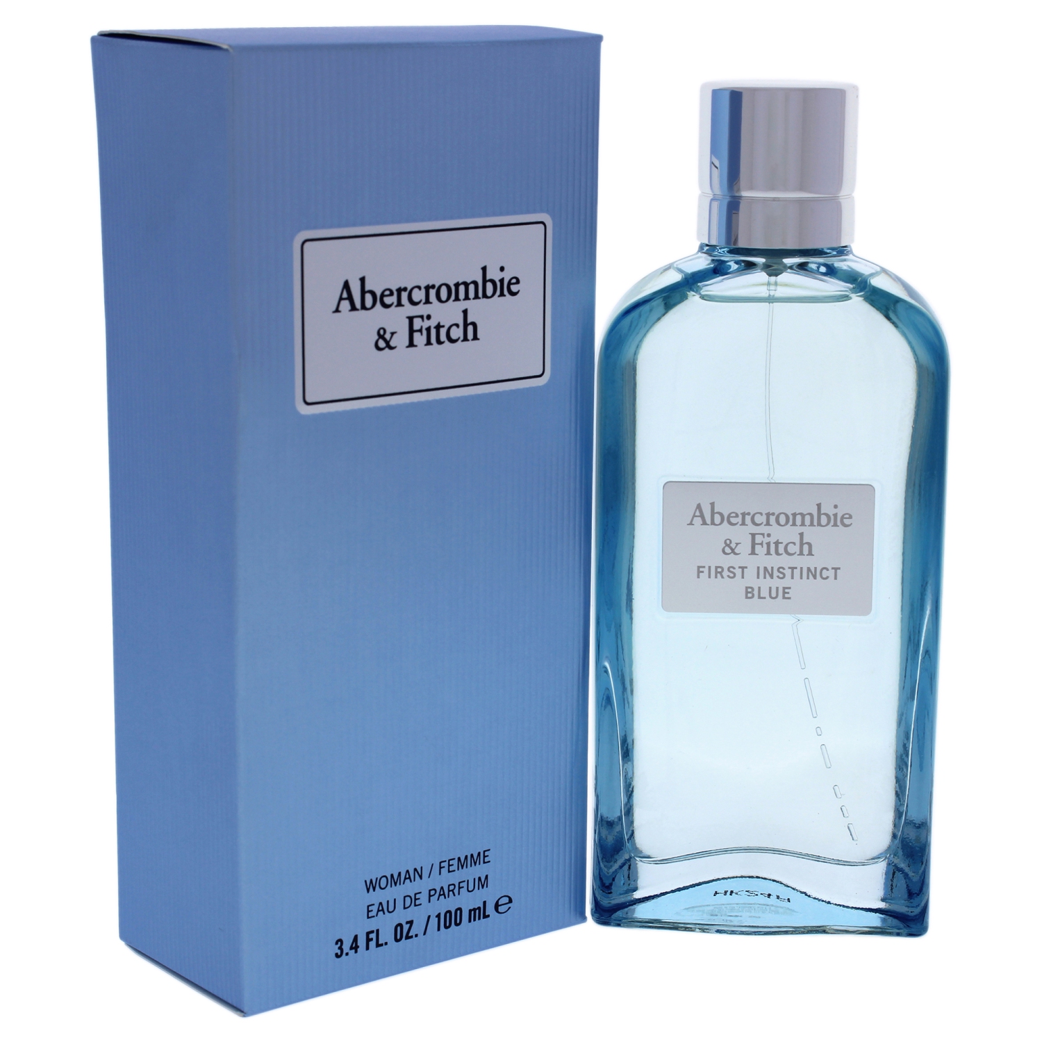 First Instinct Blue by Abercrombie & Fitch Eau De Parfum Spray 3.4 oz