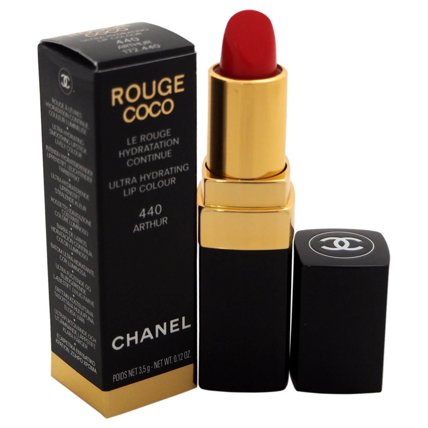 Rouge Coco Shine Hydrating Sheer Lipshine - # 440 Arthur by Chanel for Women - 0.11 oz Lipstick (Lim