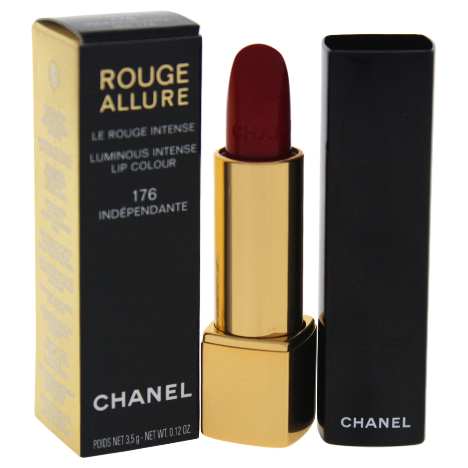 Rouge Allure Luminous Intense Lip Colour - # 176 Independante by Chanel for Women - 0.12 oz Lipstick