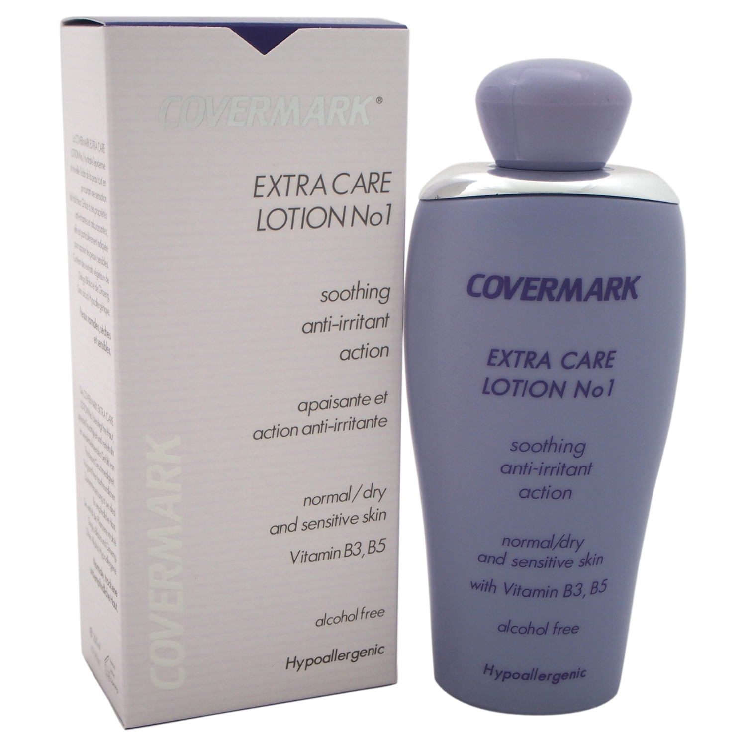 Extra Care Lotion No1 Soothing Anti-Irritant Action - Normal Dry Sensitive Skin by Covermark for Women - 6.76 oz Lotion