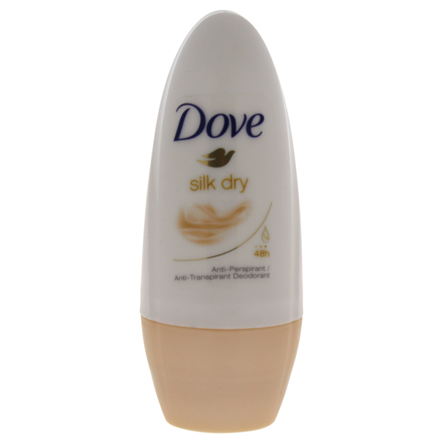 Silk Dry Antiperspirant Deodorant Roll-On by Dove for Women - 1.7 oz Deodorant Roll-On