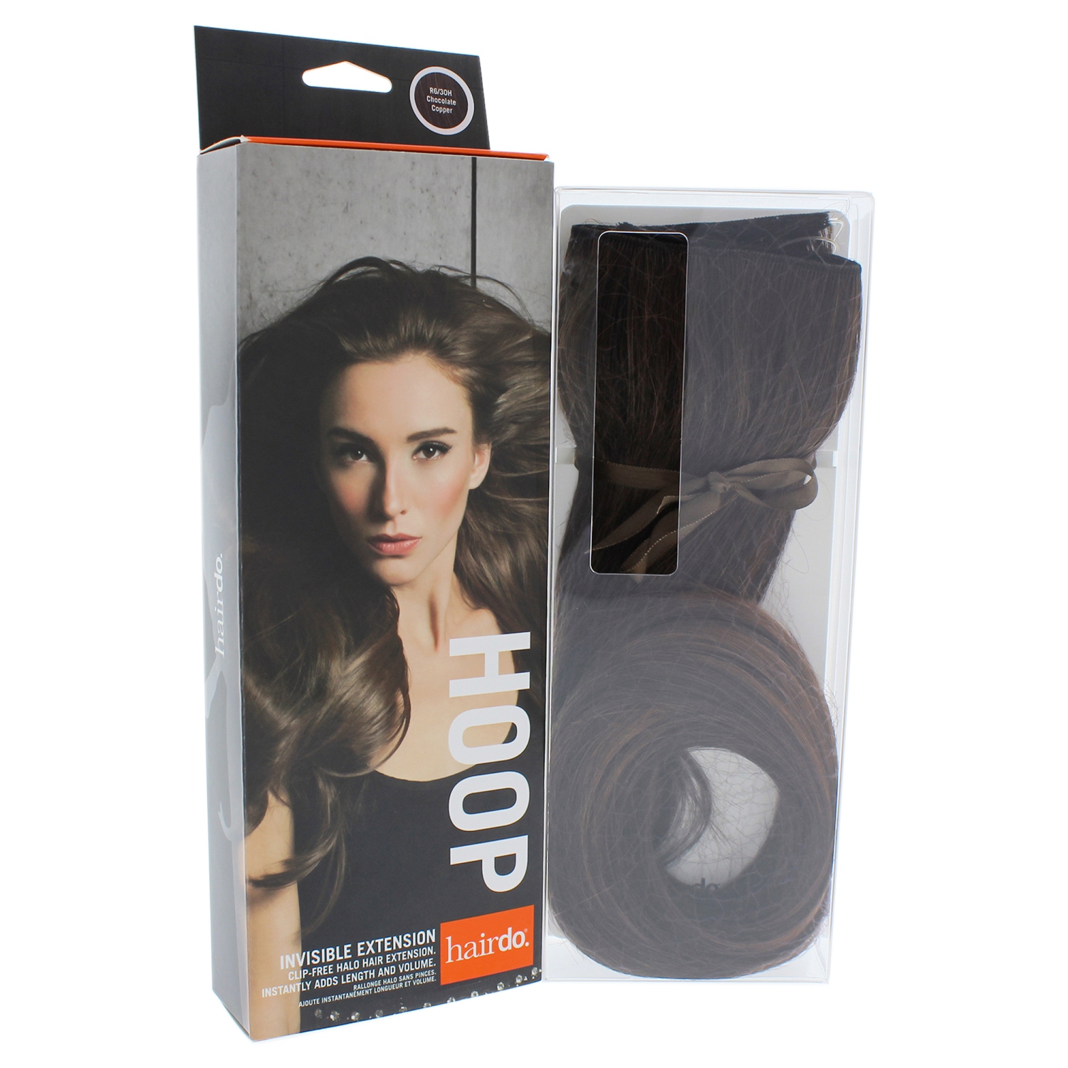 Invisible Extension - R6 30H Chocolate Copper by Hairdo for Women - 1 Pc Hair Extension