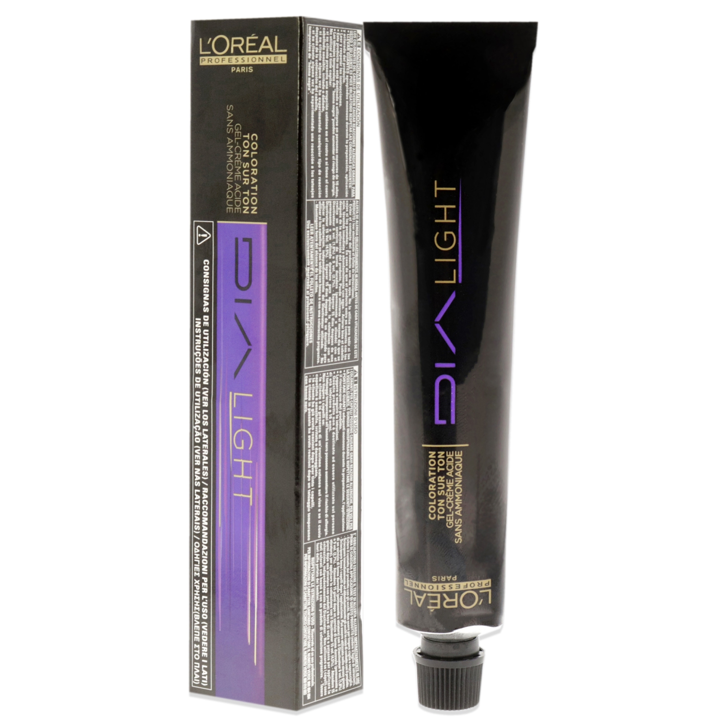 Dia Light - 4.8 Light Mocha Brown by LOreal Professional for Unisex - 1.7 oz Hair Color