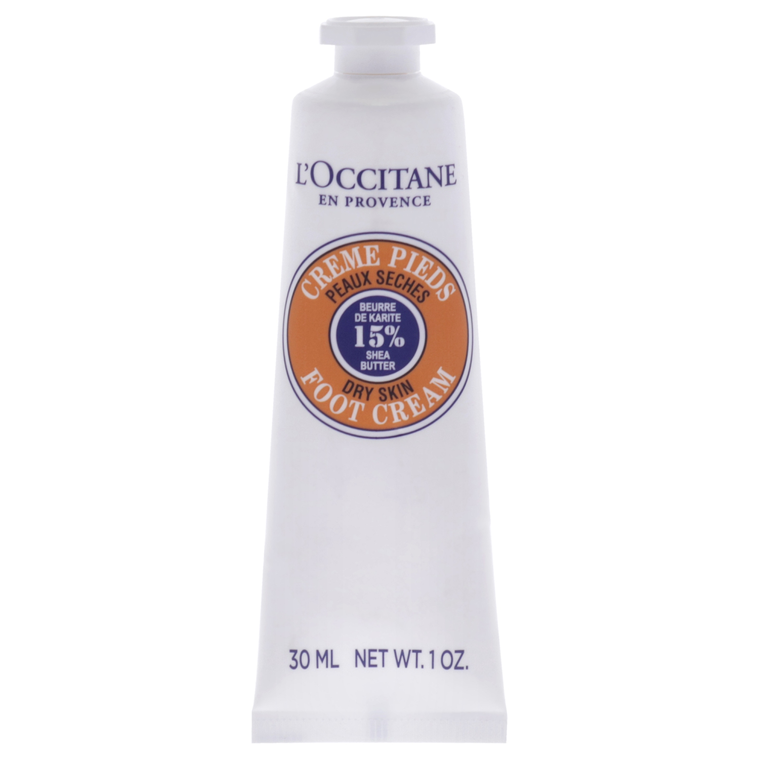 Shea Butter Foot Cream - Dry Skin by LOccitane for Unisex - 1 oz Cream