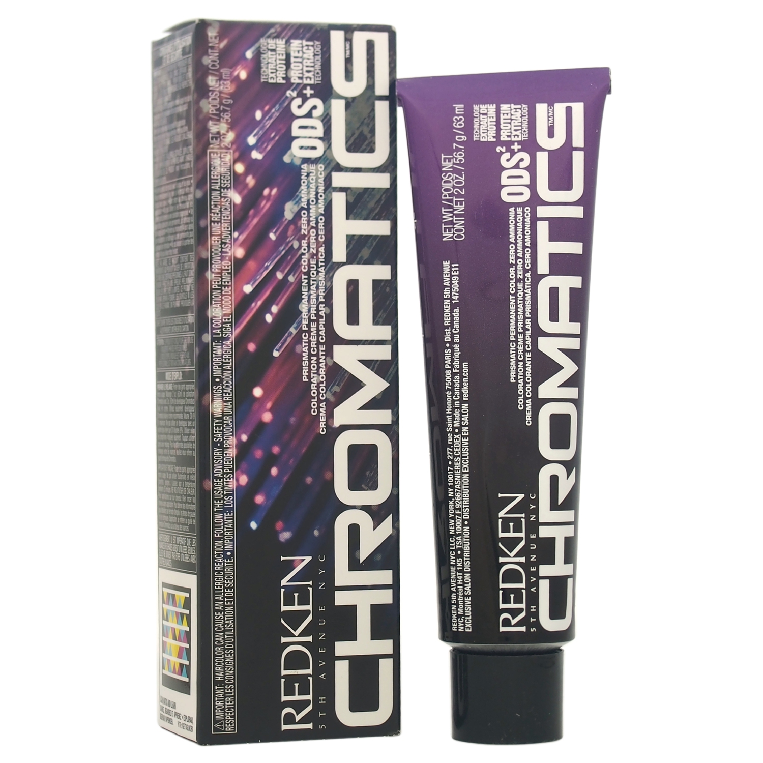 Chromatics Prismatic Hair Color 4Bc (4.54) - Brown/Copper by Redken for Unisex - 2 oz Hair Color