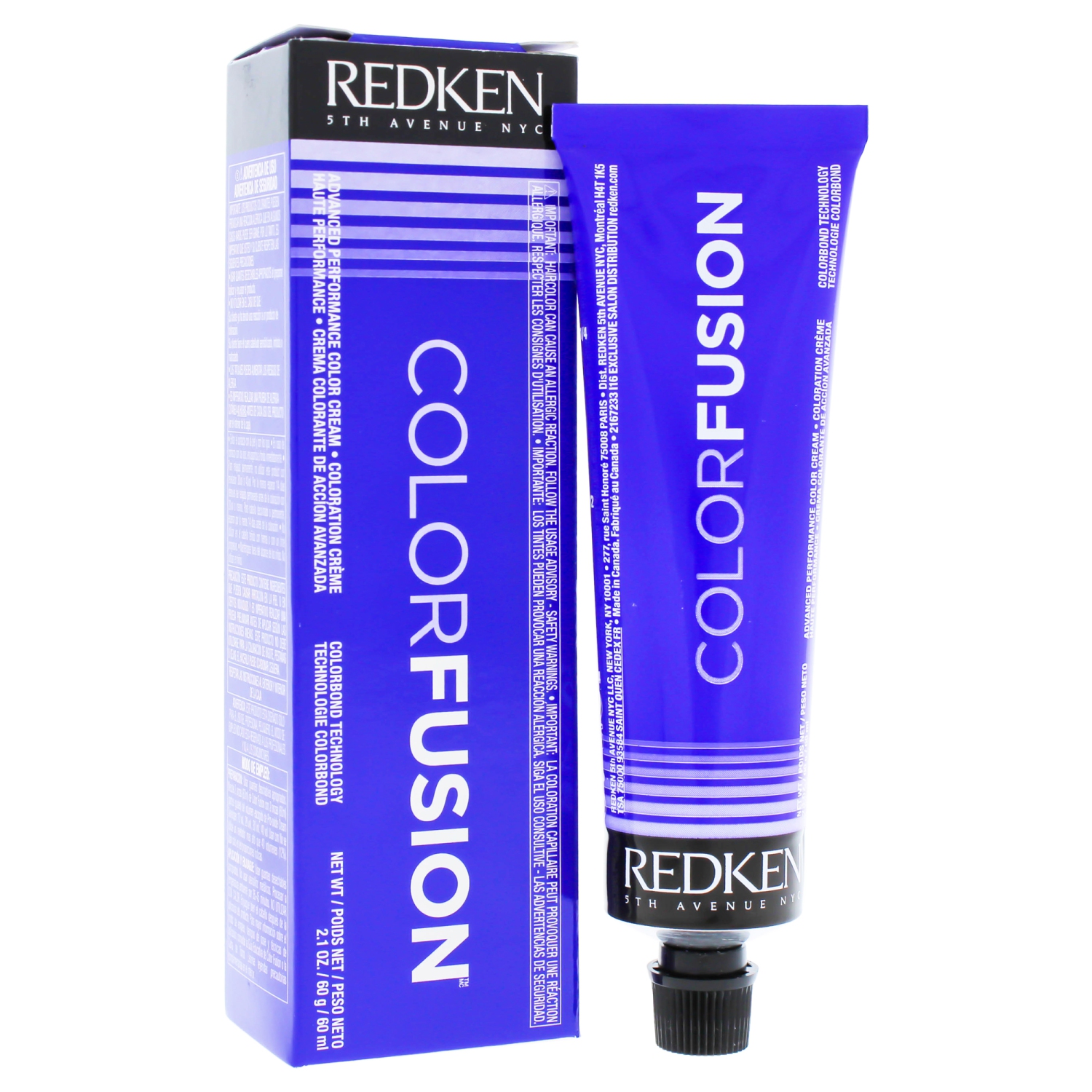 Color Fusion Color Cream Cool Fashion - 4Bv Brown-Violet by Redken for Unisex - 2.1 oz Hair Color