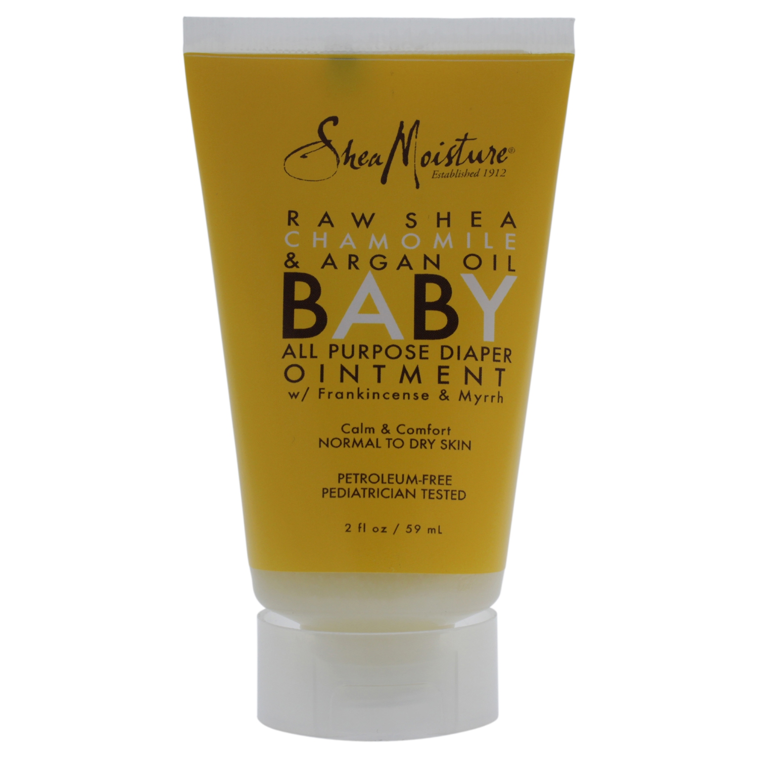 Raw Shea Chamomile & Argan Oil Baby All Purpose Diaper Ointment by Shea Moisture for Kids - 2 oz Ointment