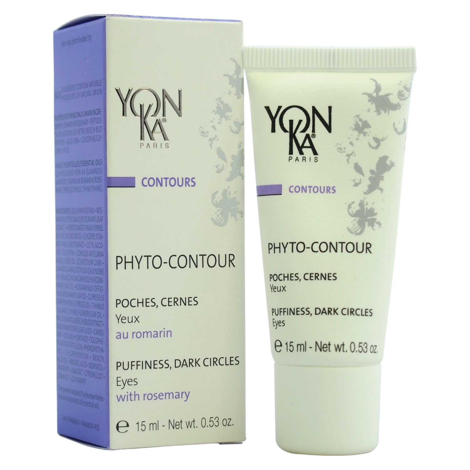 Phyto-Contour Eye Firming Creme by Yonka for Unisex - 0.53 oz Creme