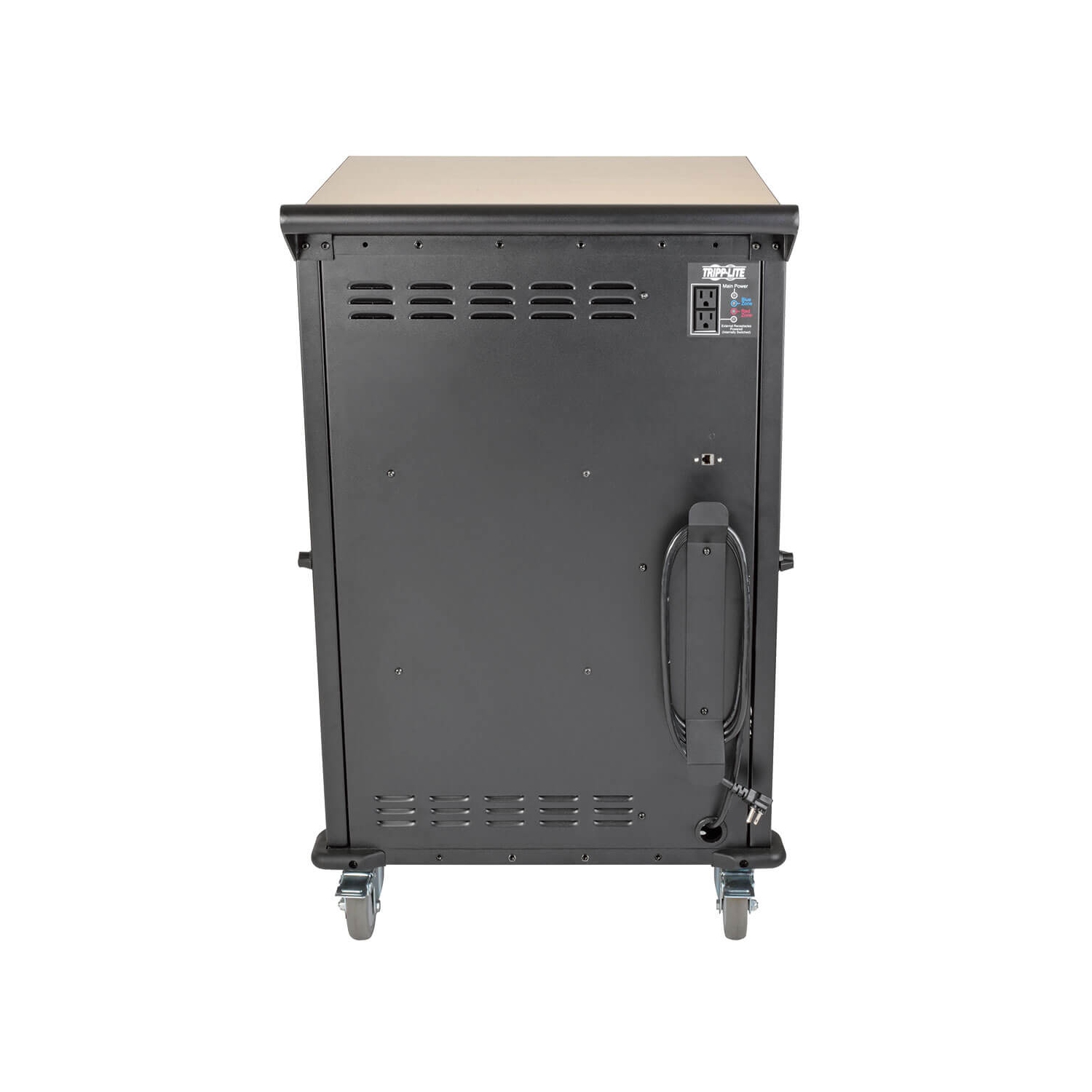 Tripp Lite 36-Device AC Charging Station Cart - Black -
