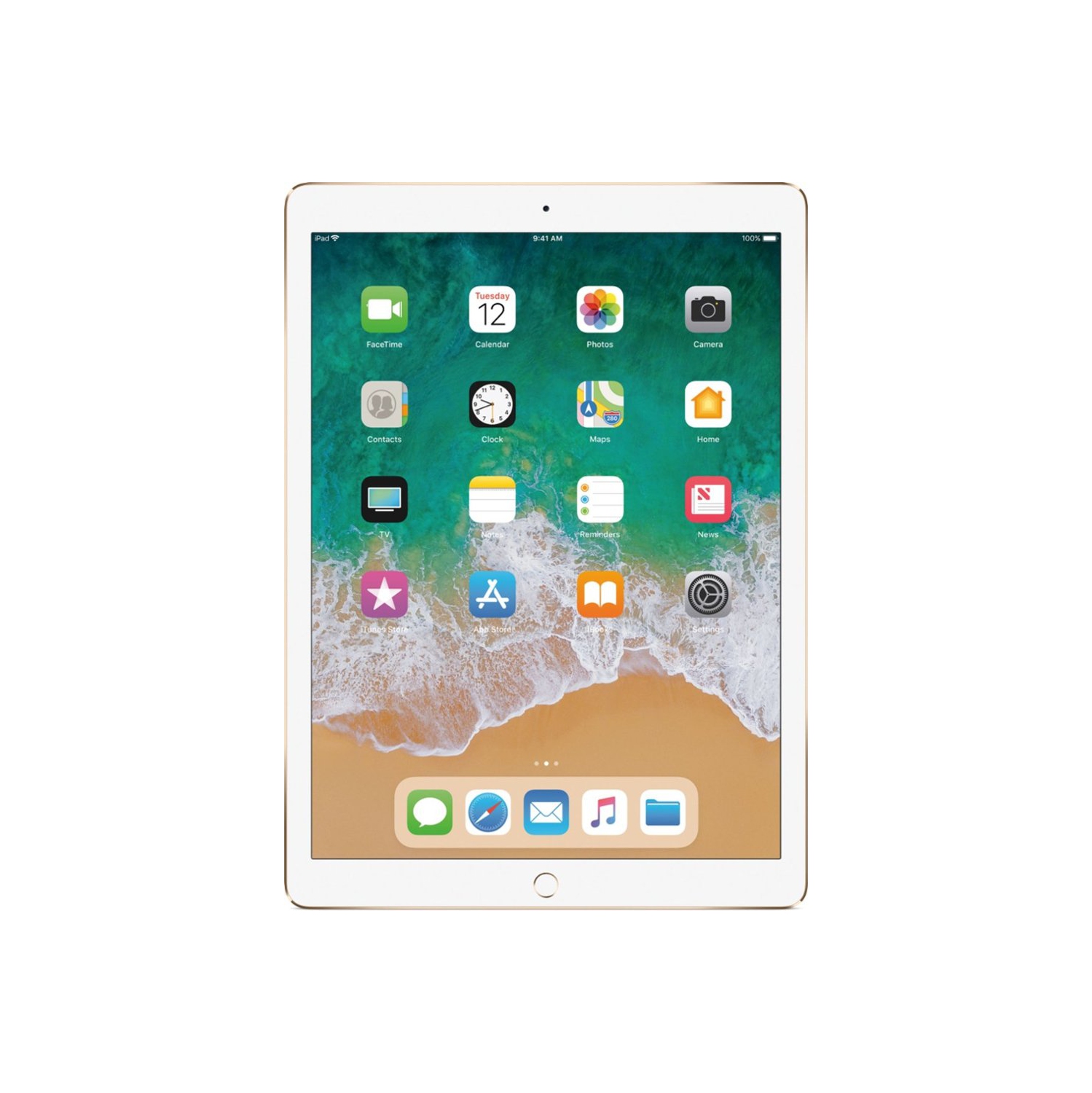 Apple iPad Pro 12,9 pouces - Wi-Fi - 256Go - Or - Remis à neuf