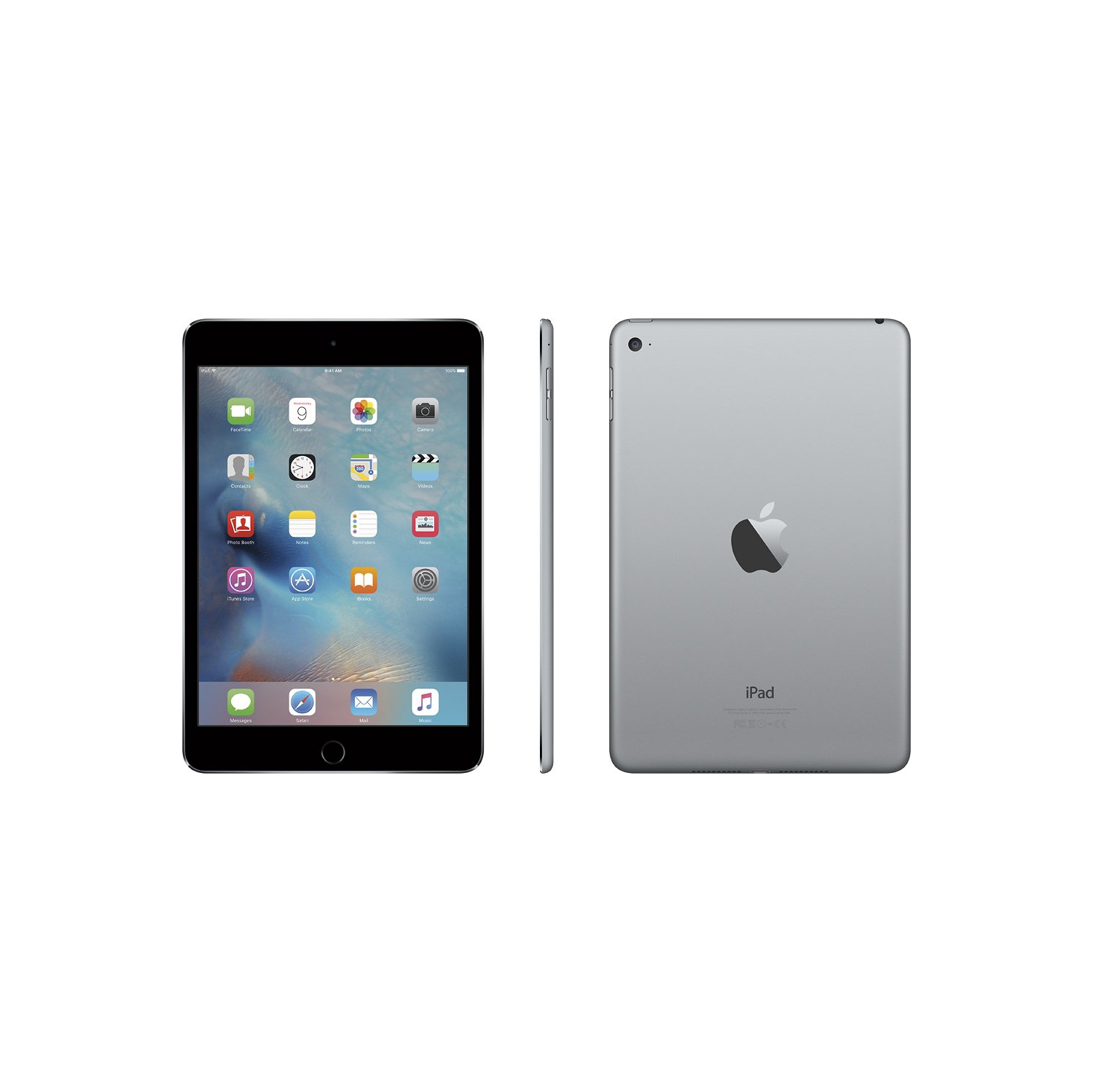 Remis à neuf - iPad Mini 128&nbsp;Go de 7,9 po d'Apple avec Wi-Fi (4th génération) - Gris cosmique