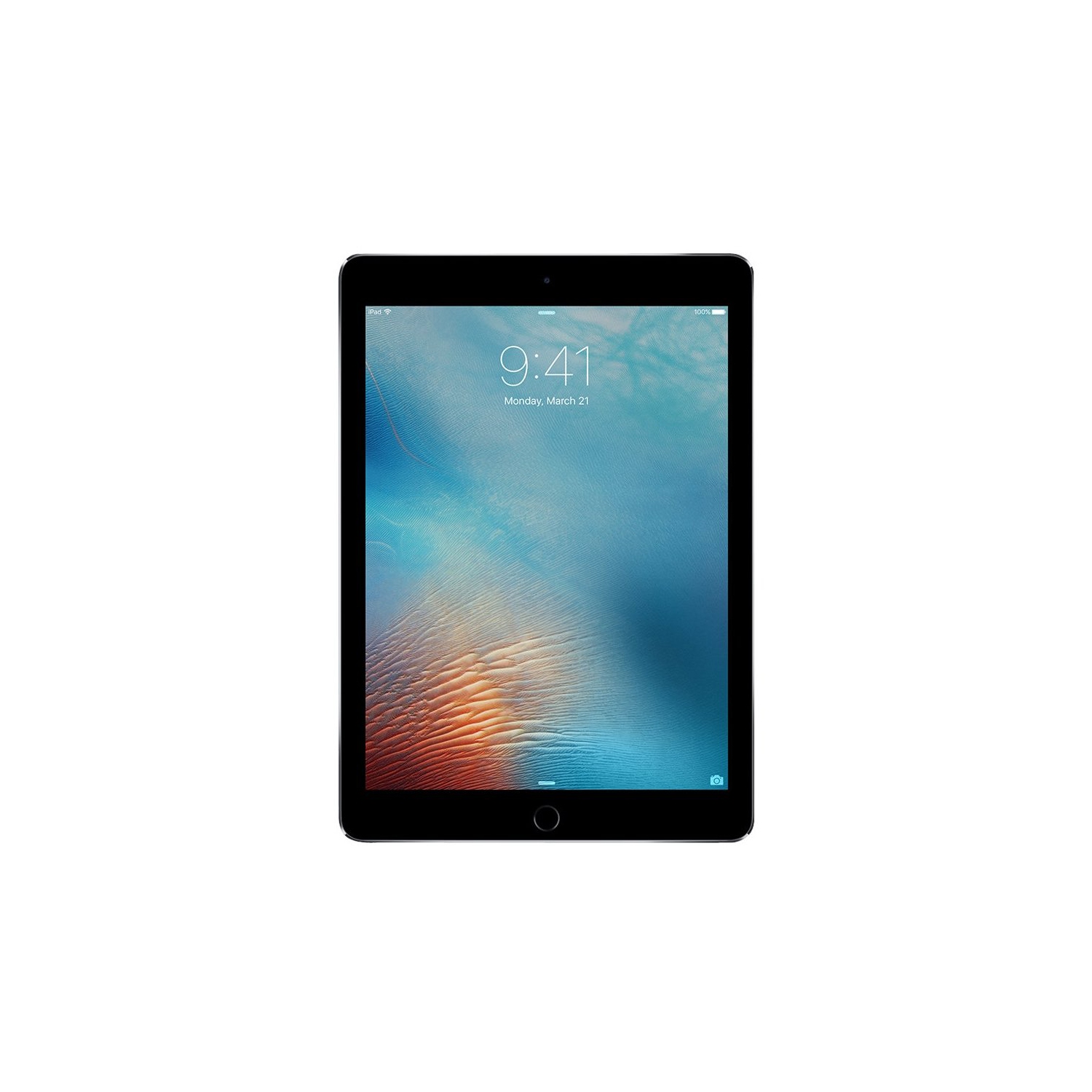 Refurbished (Excellent) - Apple iPad Pro 9.7" screen 128GB - WiFi (2016 - A1673) Space Gray - Certified Refurbished