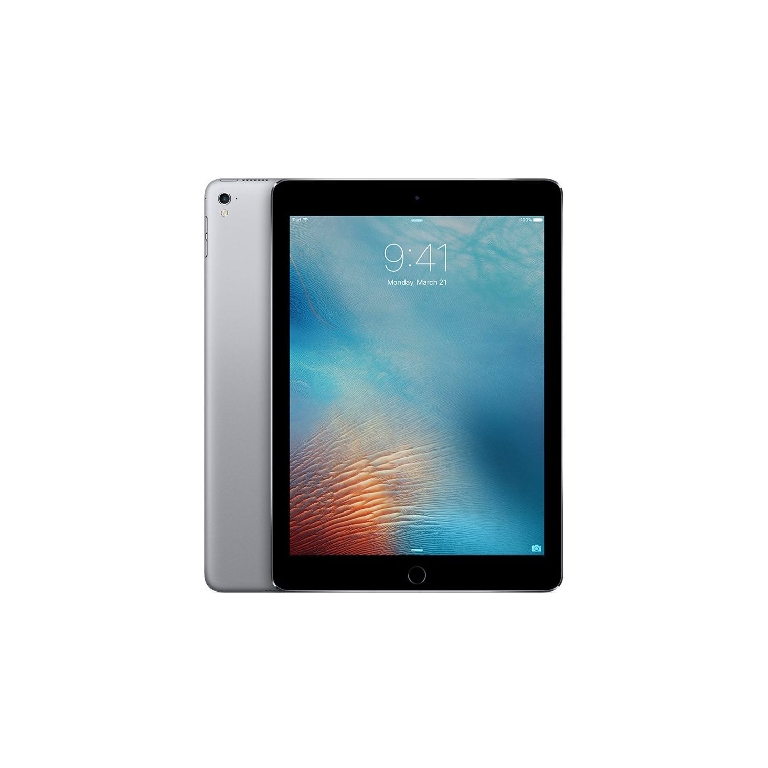 Refurbished - Apple iPad Pro 9.7" screen 128GB - WiFi + Cellular (2016 - A1675) Space Gray - Certified Refurbished