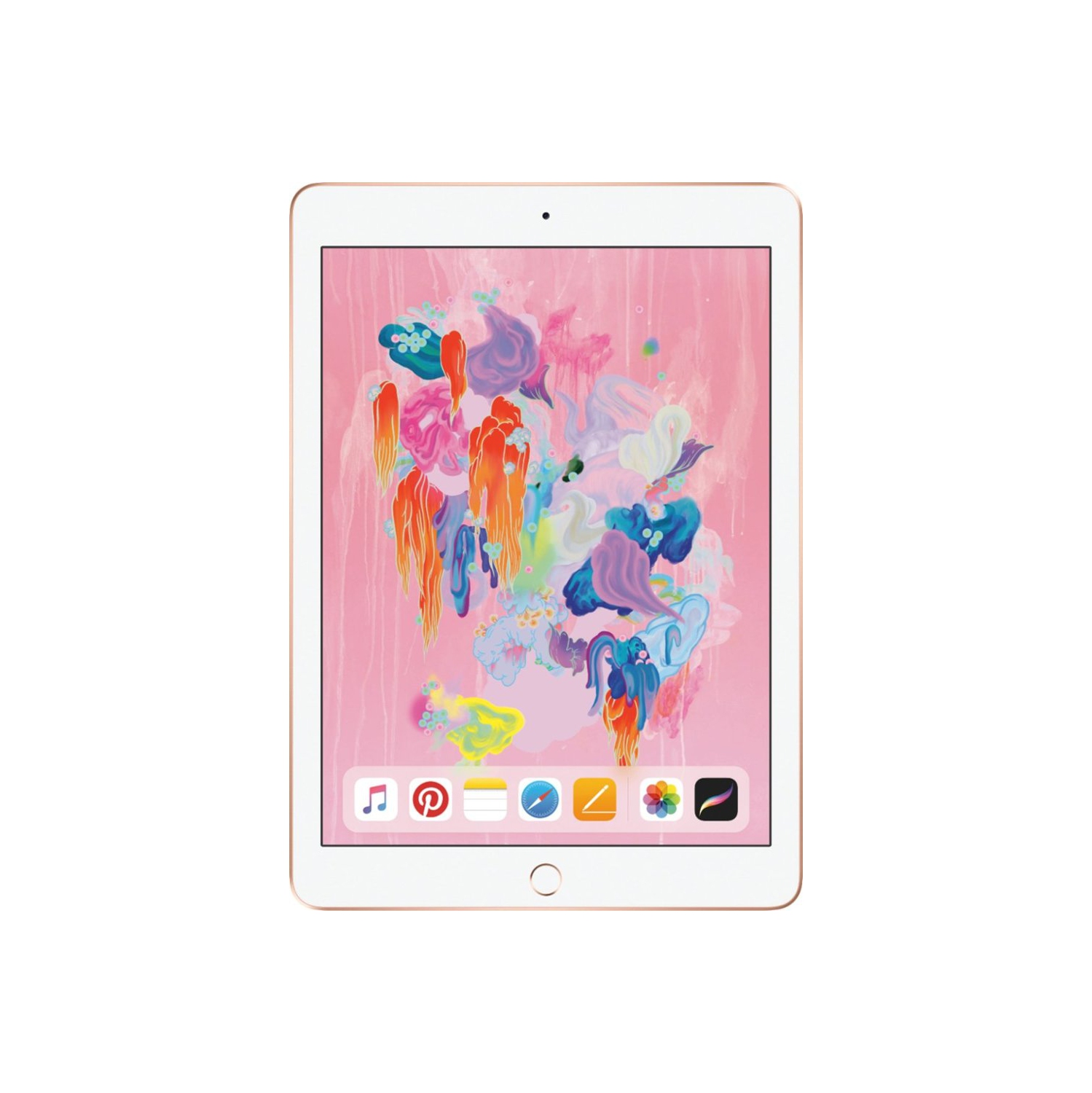 Refurbished - Apple iPad 9.7" 128GB with Wi-Fi (6th Generation) - Gold