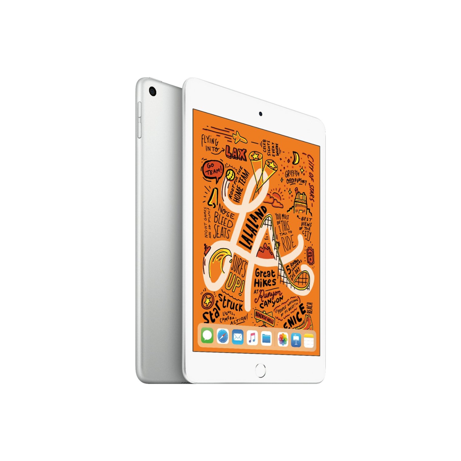 Refurbished - Apple iPad Mini 7.9" 256GB with Wi-Fi & Cellular (5th Generation) - Silver