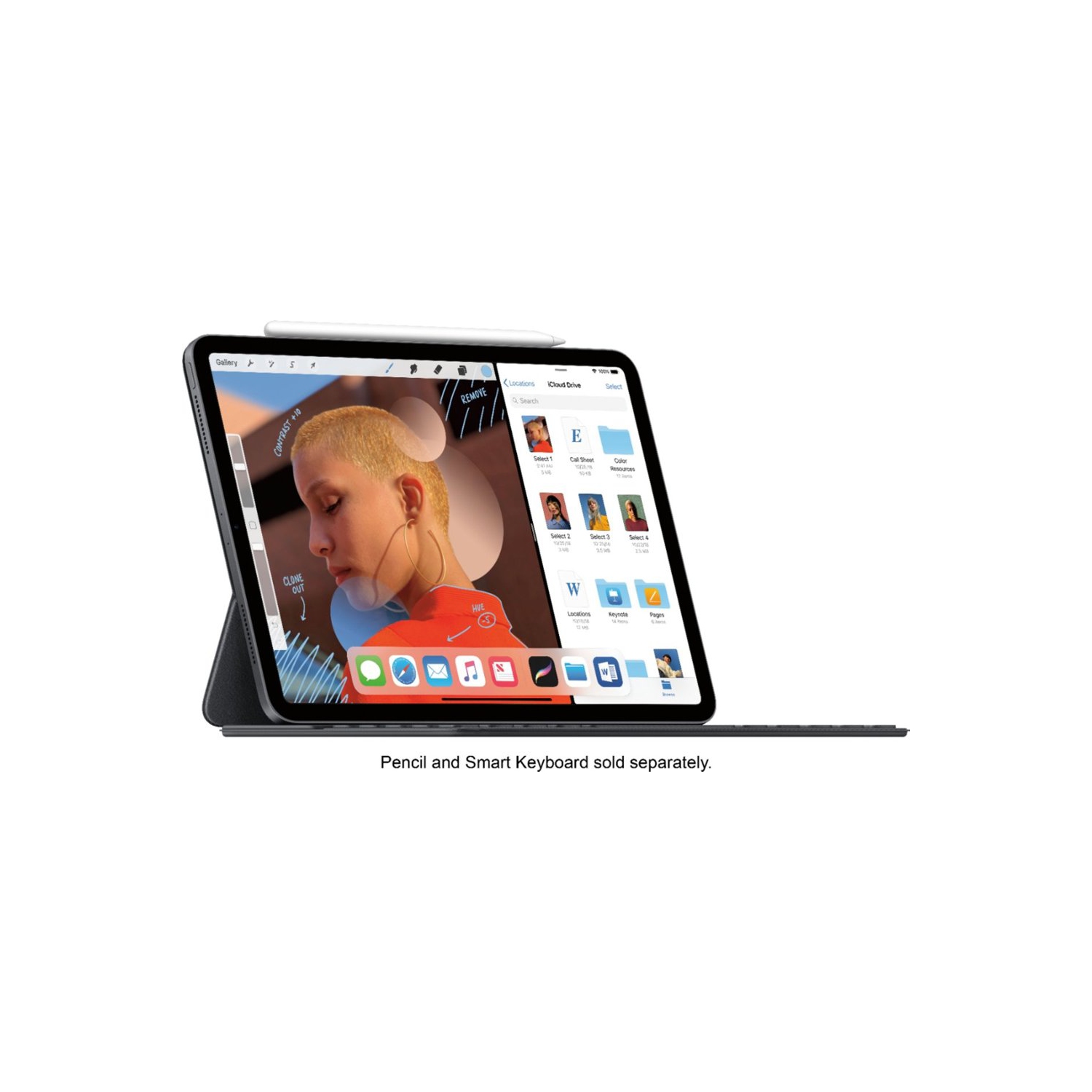 Remis à neuf - écran 11 po 64 Go iPad Pro d’Apple - Wi-Fi + cellulaire (2018 - A2013) Gris cosmique - remis à neuf certifié