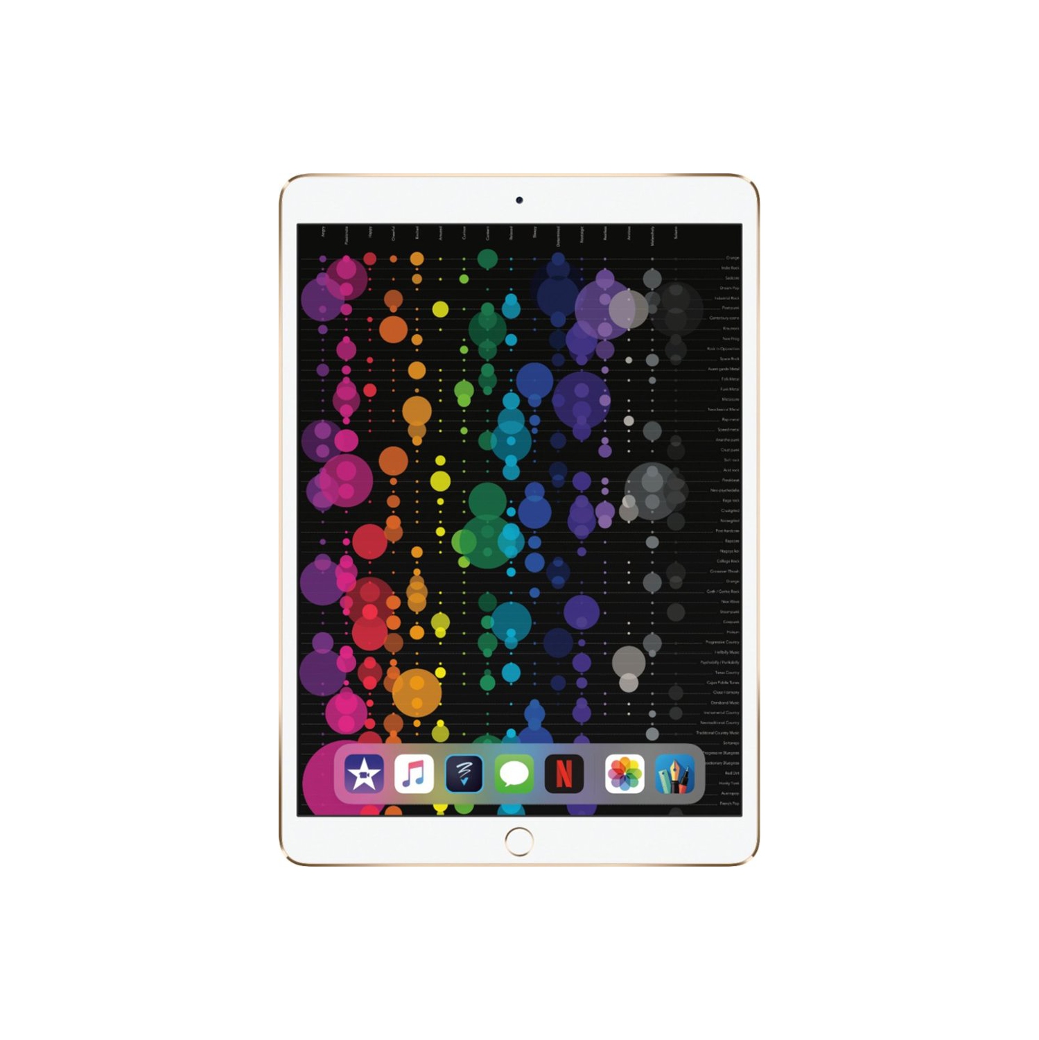 Remis à neuf - iPad Pro 10,5 po 256&nbsp;Go d'Apple avec Wi-Fi (1st génération) - Doré