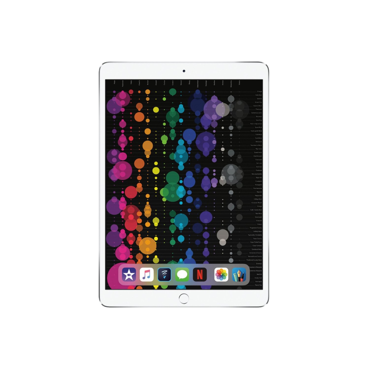 Remis à neuf - iPad Pro 10,5 po 256&nbsp;Go d'Apple avec Wi-Fi (1st génération) - Argenté