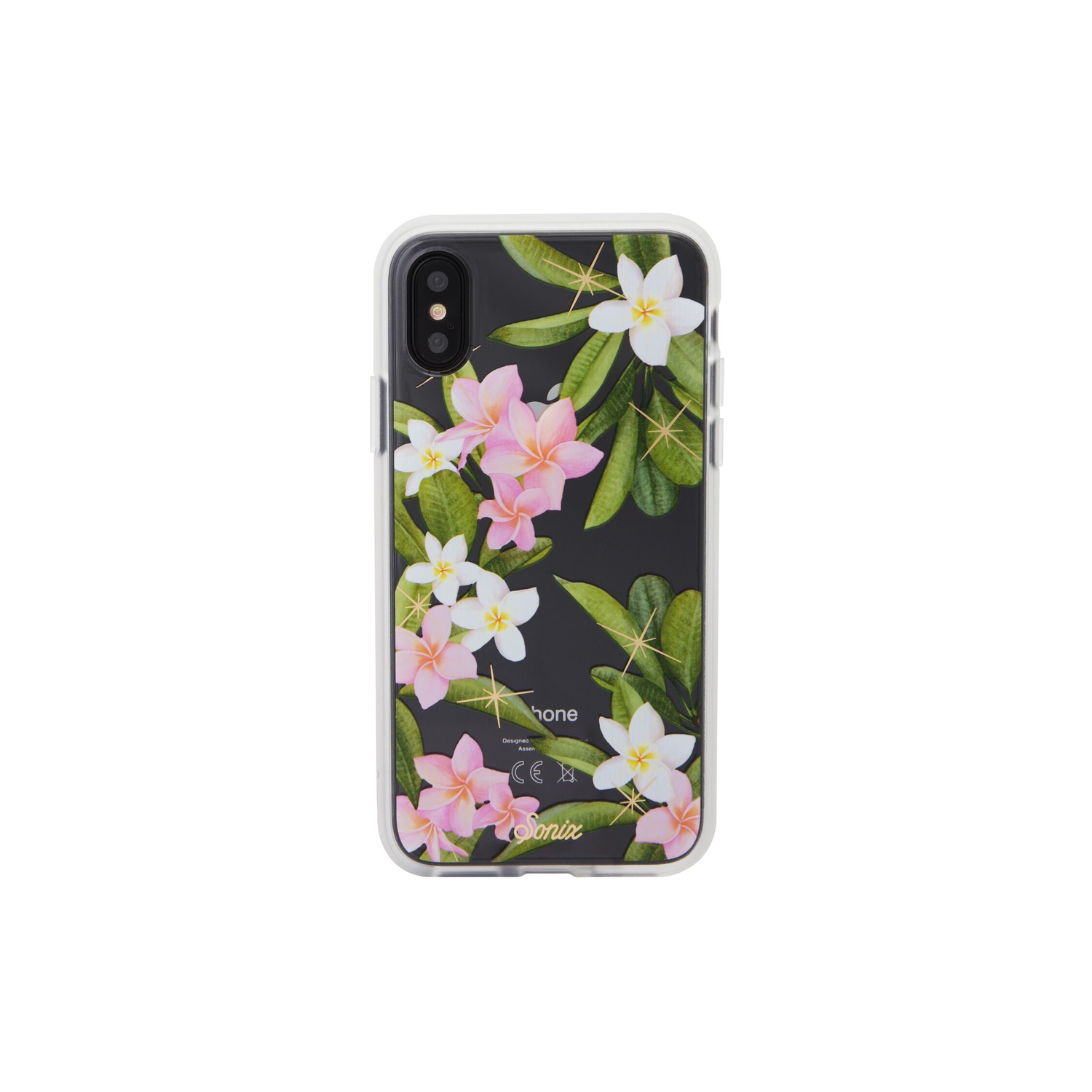iPhone Xs Max Case, Sonix Plumeria [Military Drop Test Certified] Womens Protective Clear Case Serie...