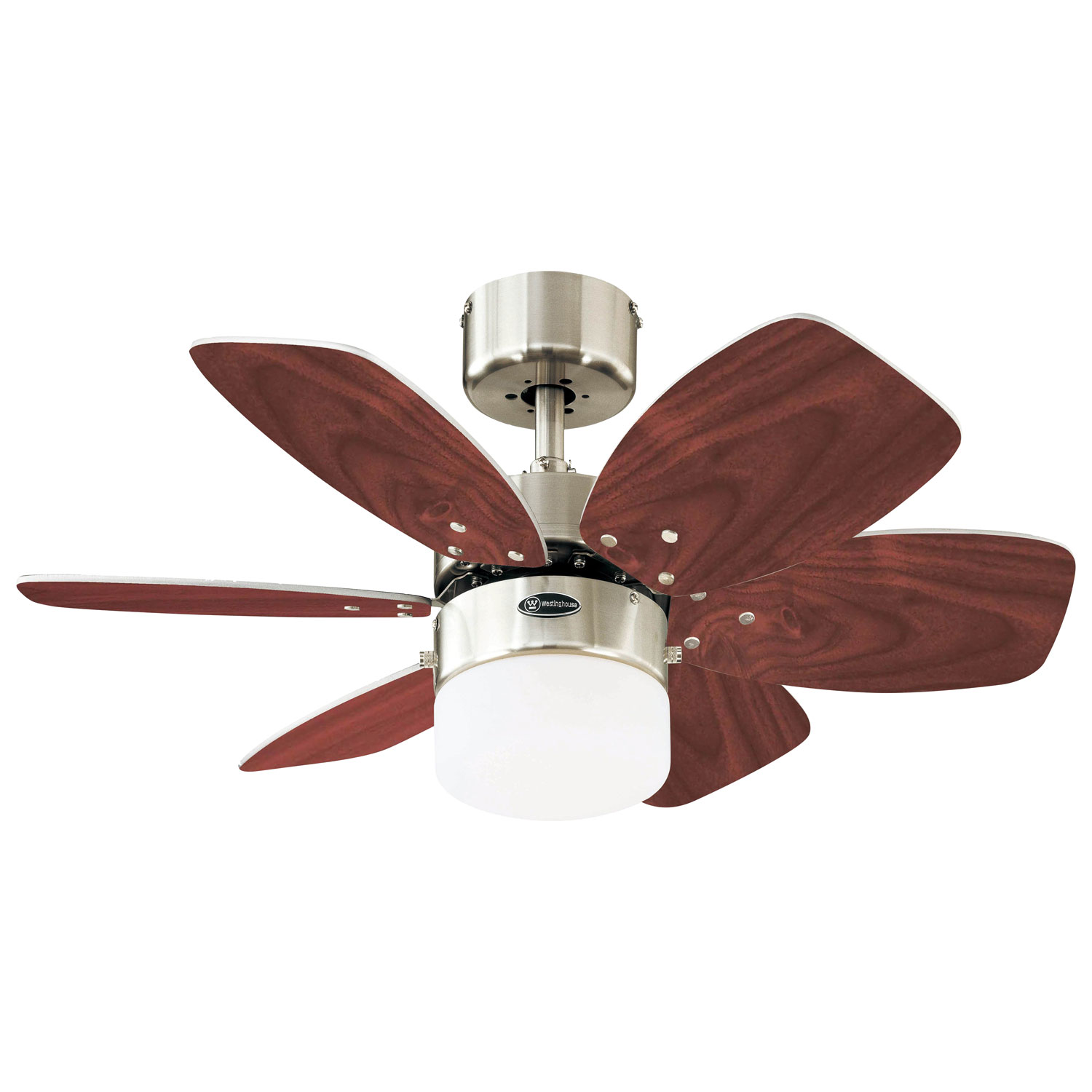 Ventilateur de plafond Flora Royale de 30 po de Westinghouse Lighting - Nickel brossé