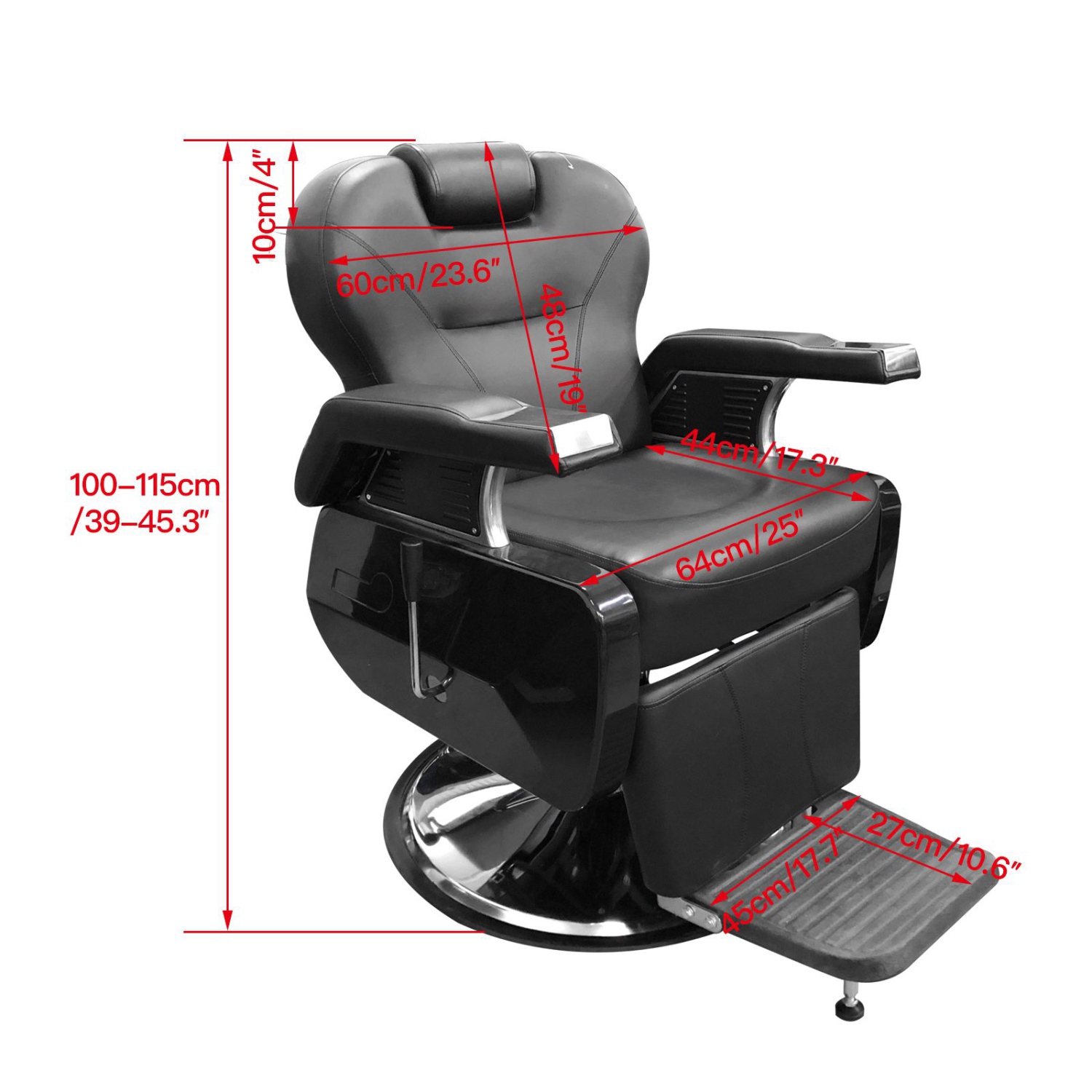 GreenLife® Hydraulic Recline Salon Barber Chair