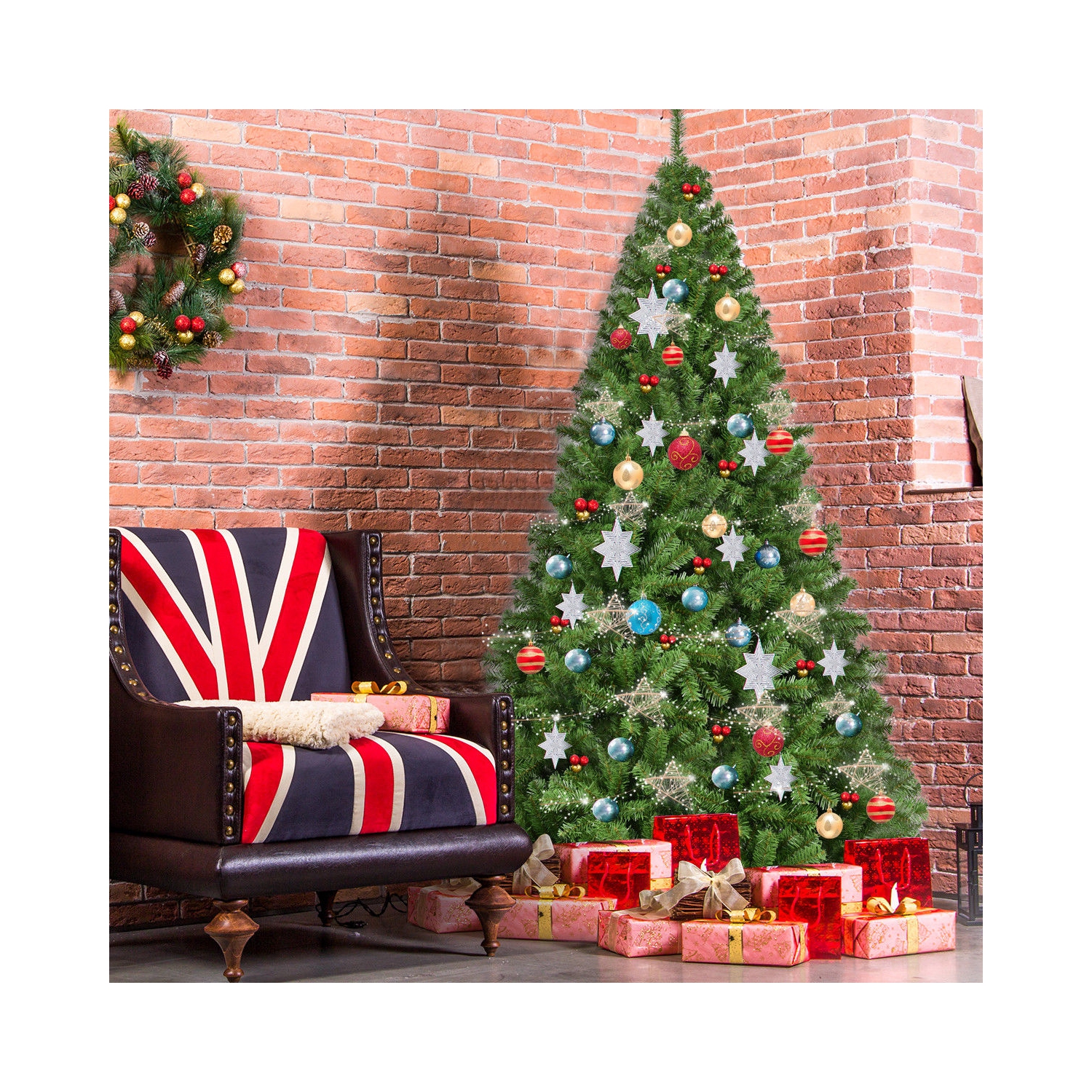 Grand Sapin de Noël artificiel - Utah PVC Premium - 300 cm - 1776