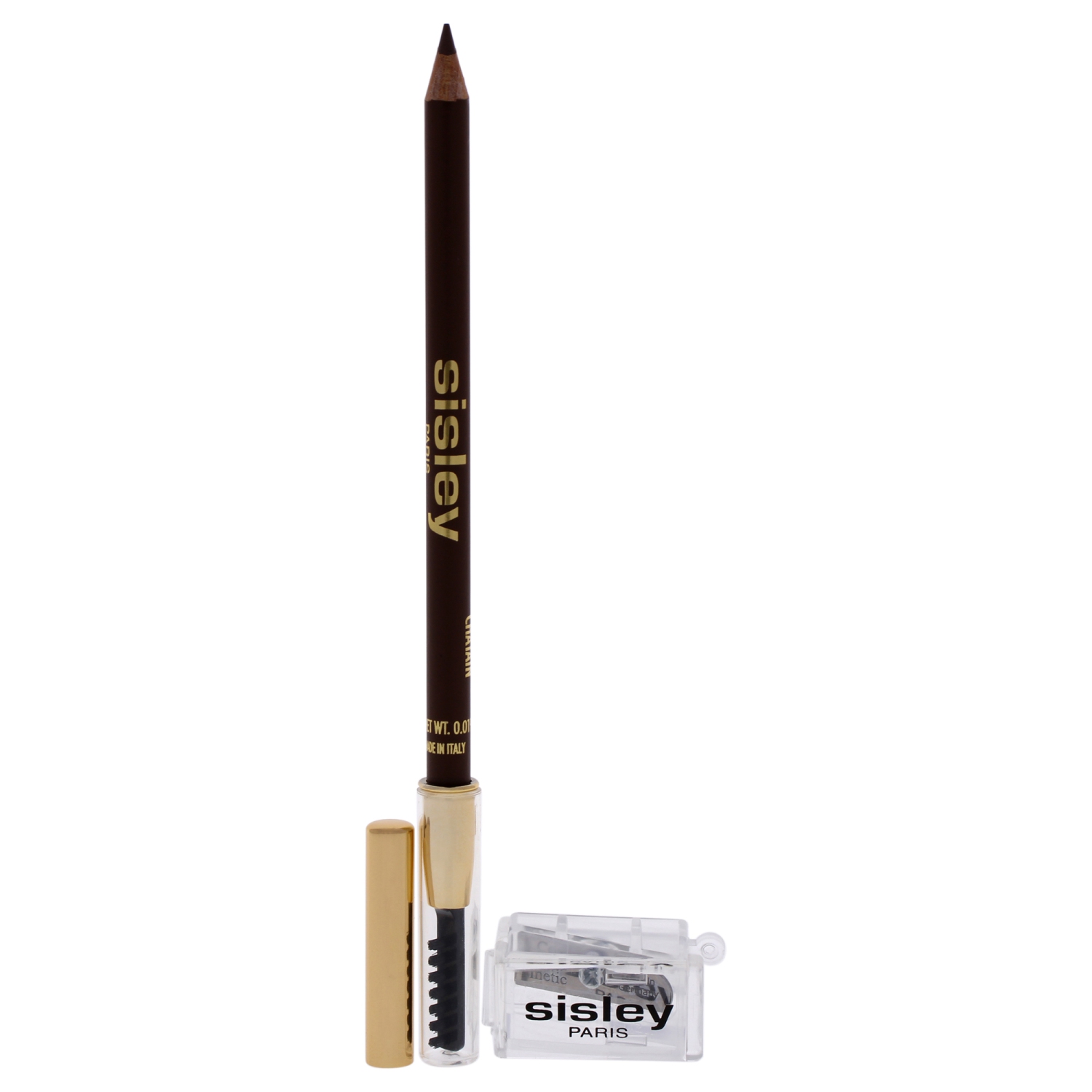 Phyto Sourcils Perfect Eyebrow Pencil With Brush and Sharpener - 2 Chatain by Sisley for Women - 0.019 oz Eyebrow Pencil