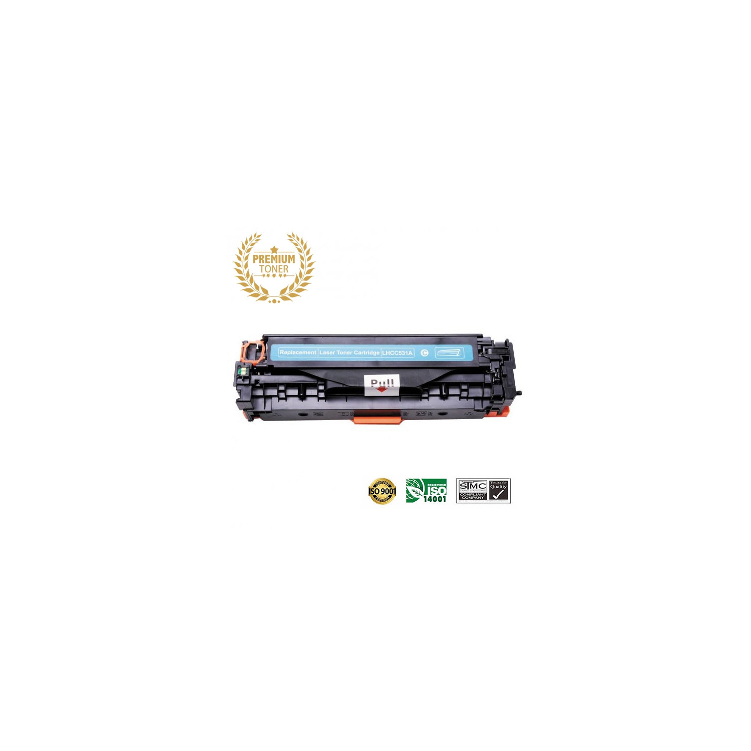 Ultra Toner™ Superior HP 304A Cyan Toner Cartridge Premium Quality！