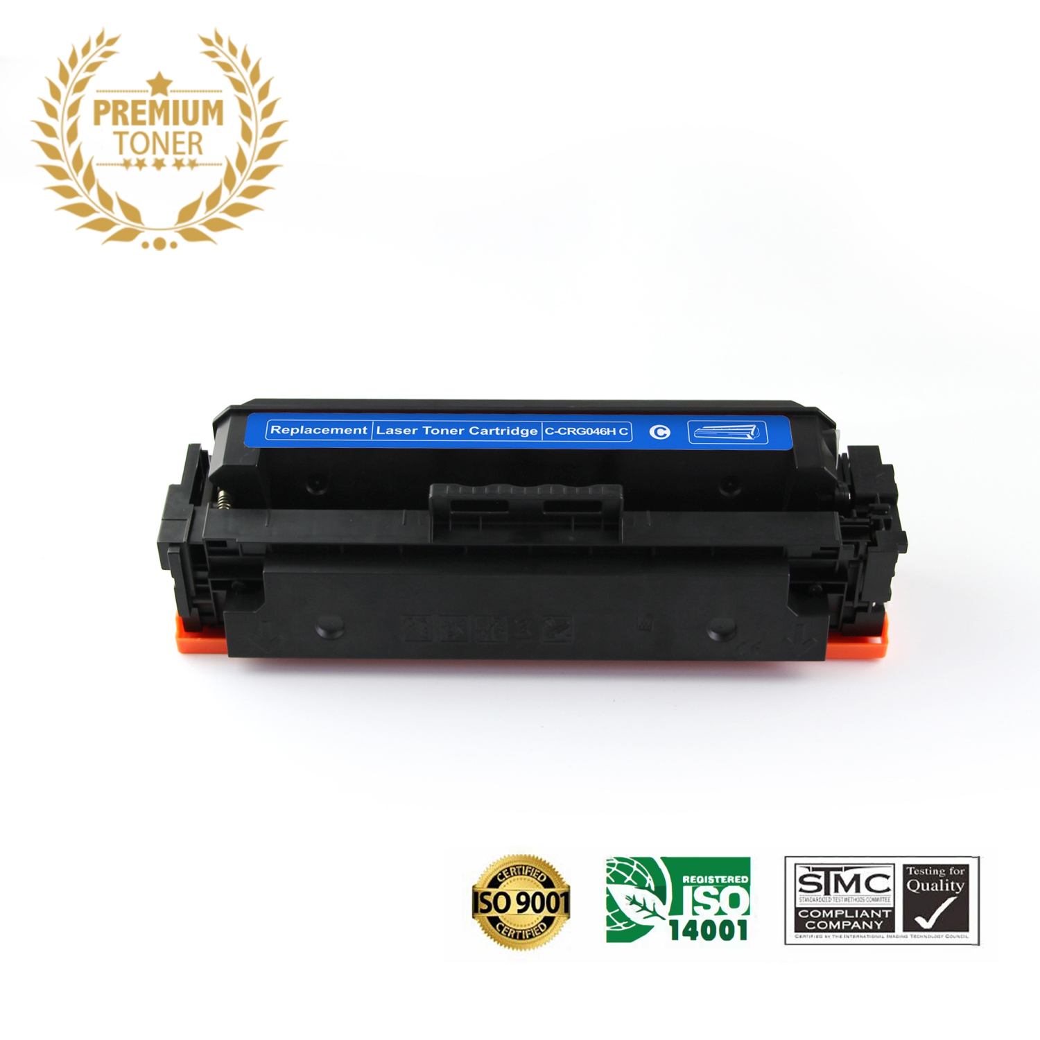 Ultra Toner™ Superior Canon 046H(CANON-046/046) Cyan Toner Cartridge-Canon Printer MF731/LBP654/MF733/MF735