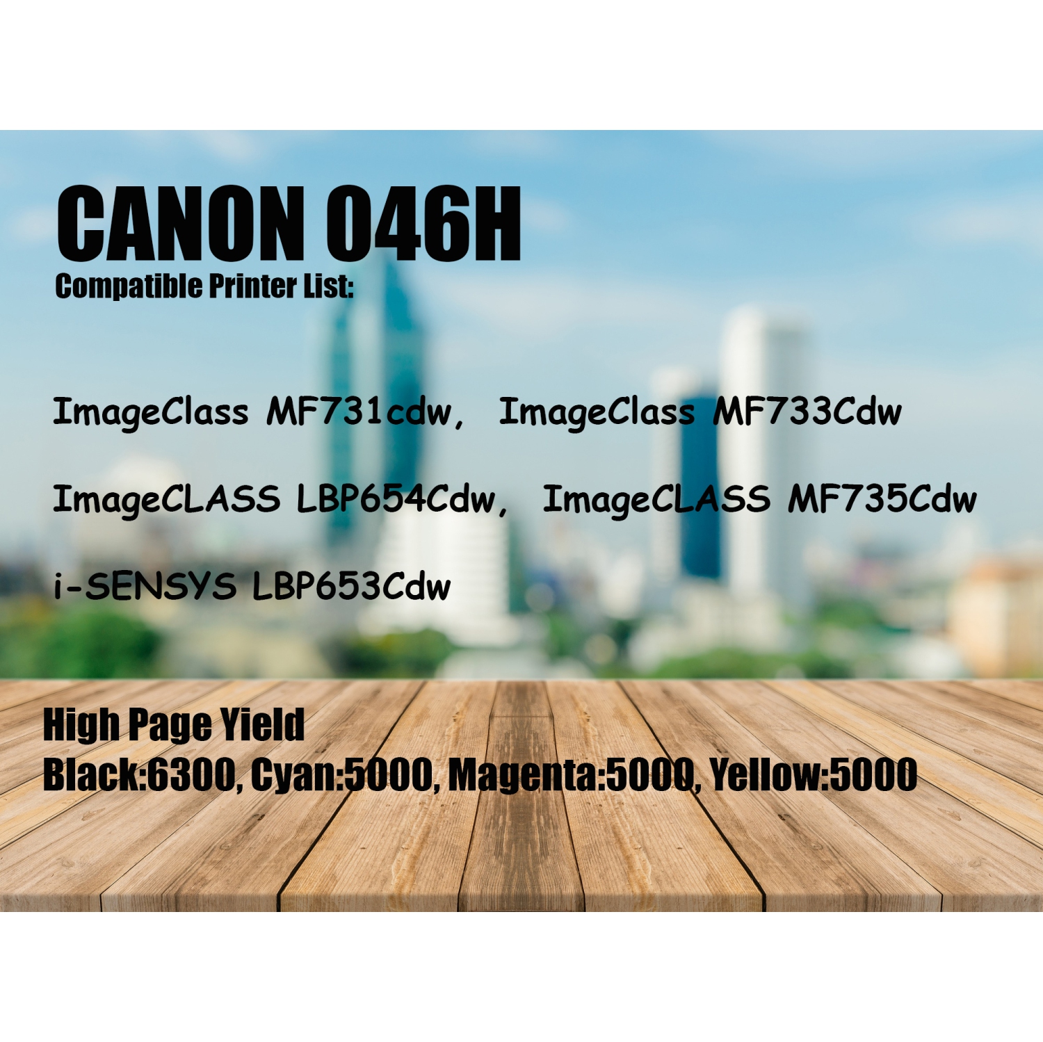 Ultra Toner™ Superior Canon 046H(CANON-046/046) Magenta Toner Cartridge-Canon Printer MF731/LBP654/MF733/MF735