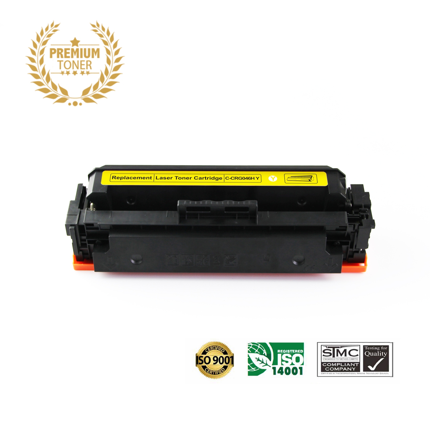 Ultra Toner™ Superior Canon 046H(CANON-046/046) Yellow Toner Cartridge-Canon Printer MF731/LBP654/MF733/MF735