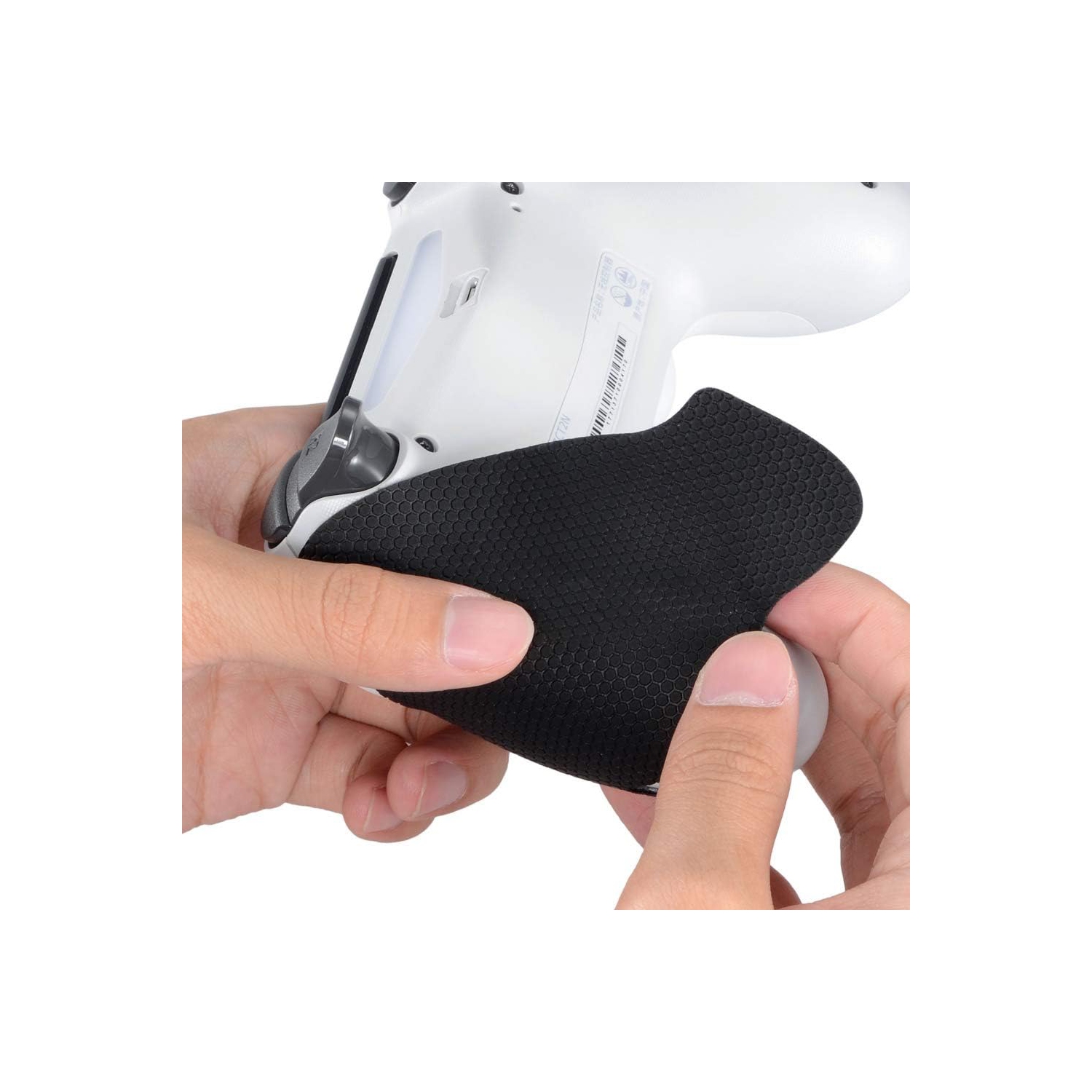 Black Anti-Skid Sweat-Absorbent Controller Grips for PS4 Controller, Professional Textured Soft Rubber Handle Grips for PS4 Slim Pro Controller -