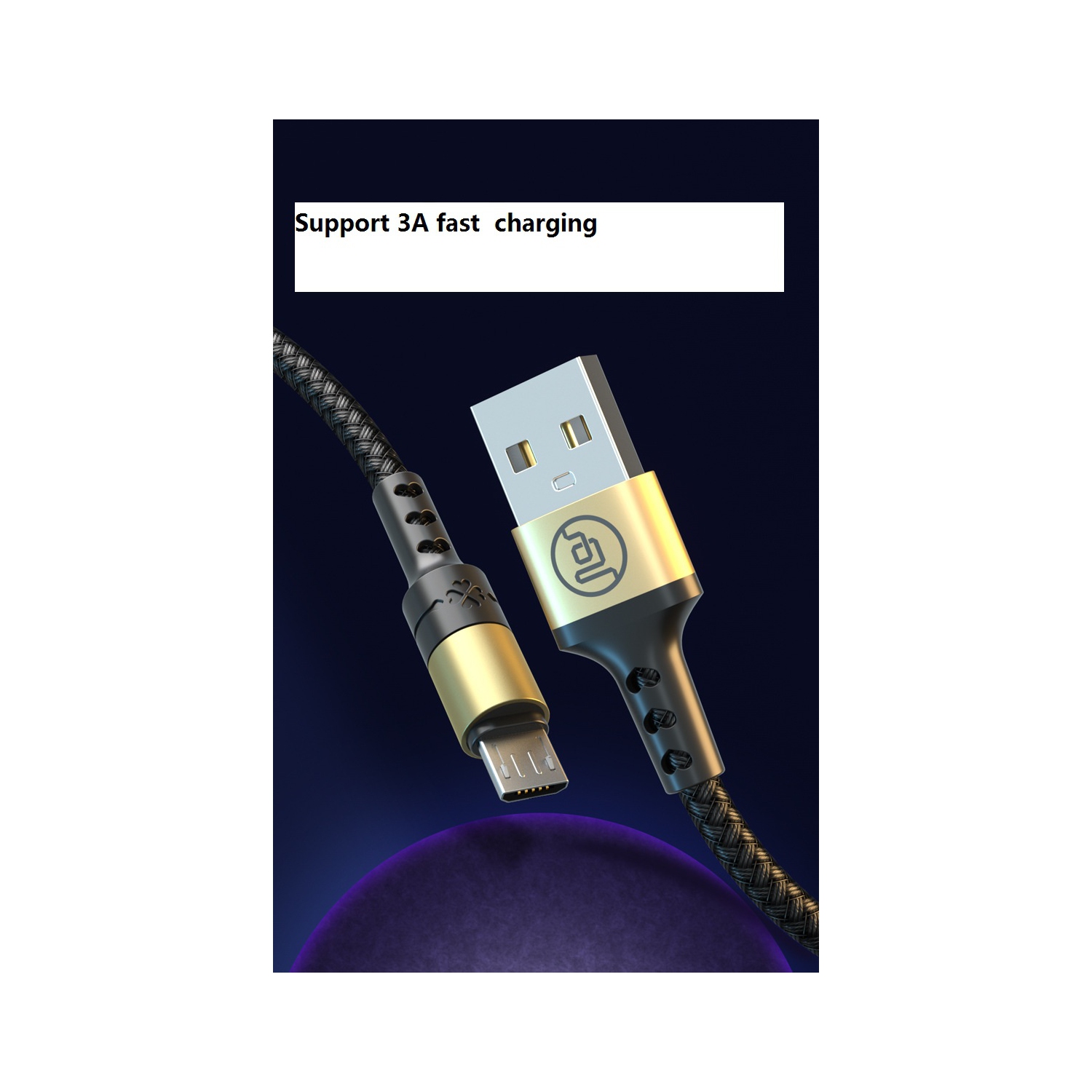 Navor 5m Micro USB Charging Cable for Playstation 4 Controller, DualShock 4, Android Smartphones, Tablets - 2-Pack