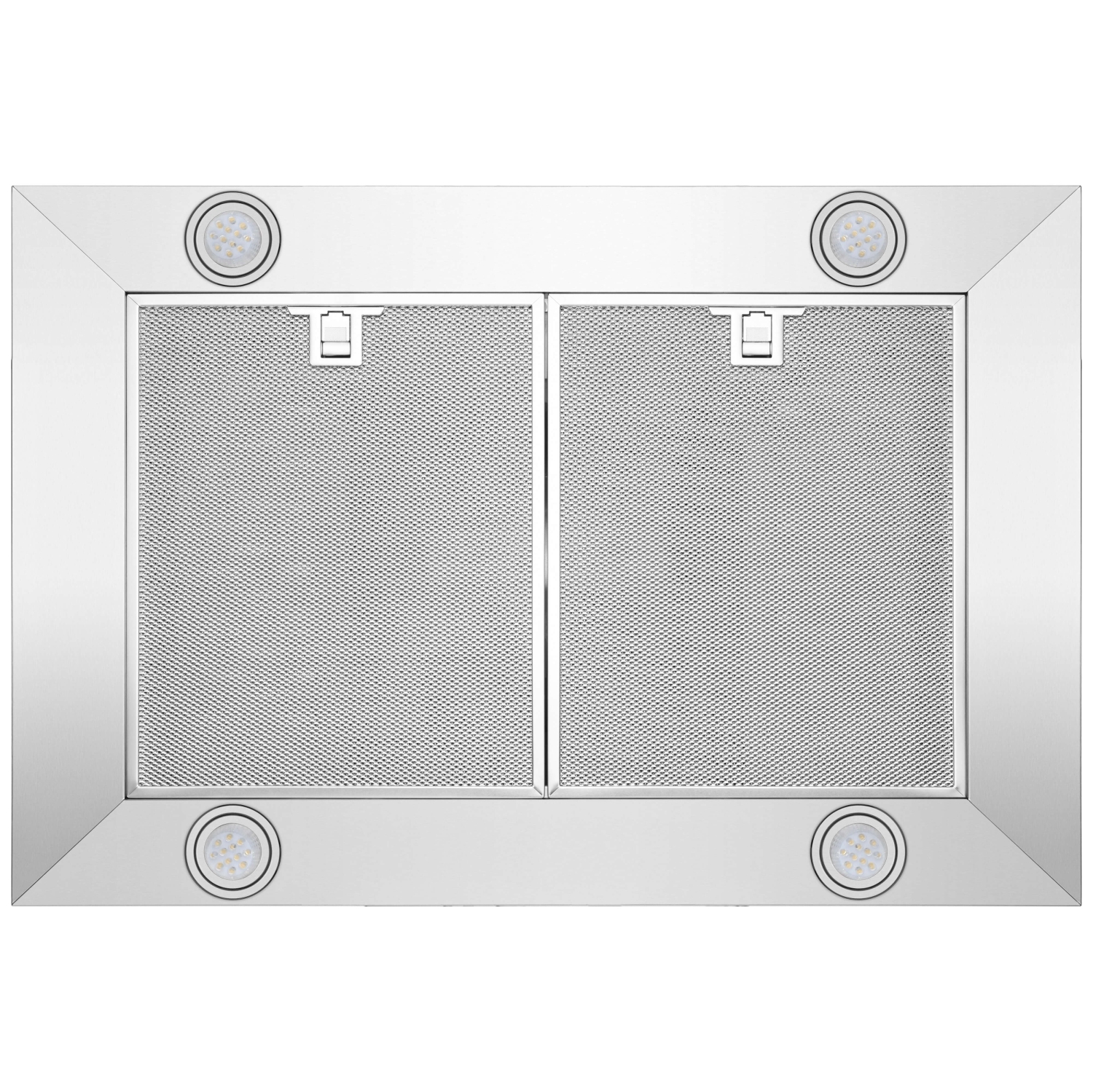 Hotte d’îlot de cuisine en acier inoxydable de 30 po et 760 pi3/min de Blue Ocean