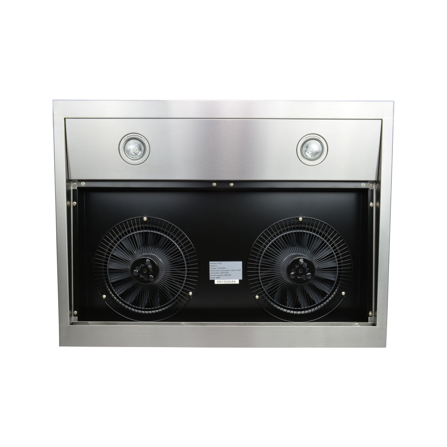 Hotte de dessous d’armoire en acier inoxydable RH76TUC de 30 po de Blue Ocean