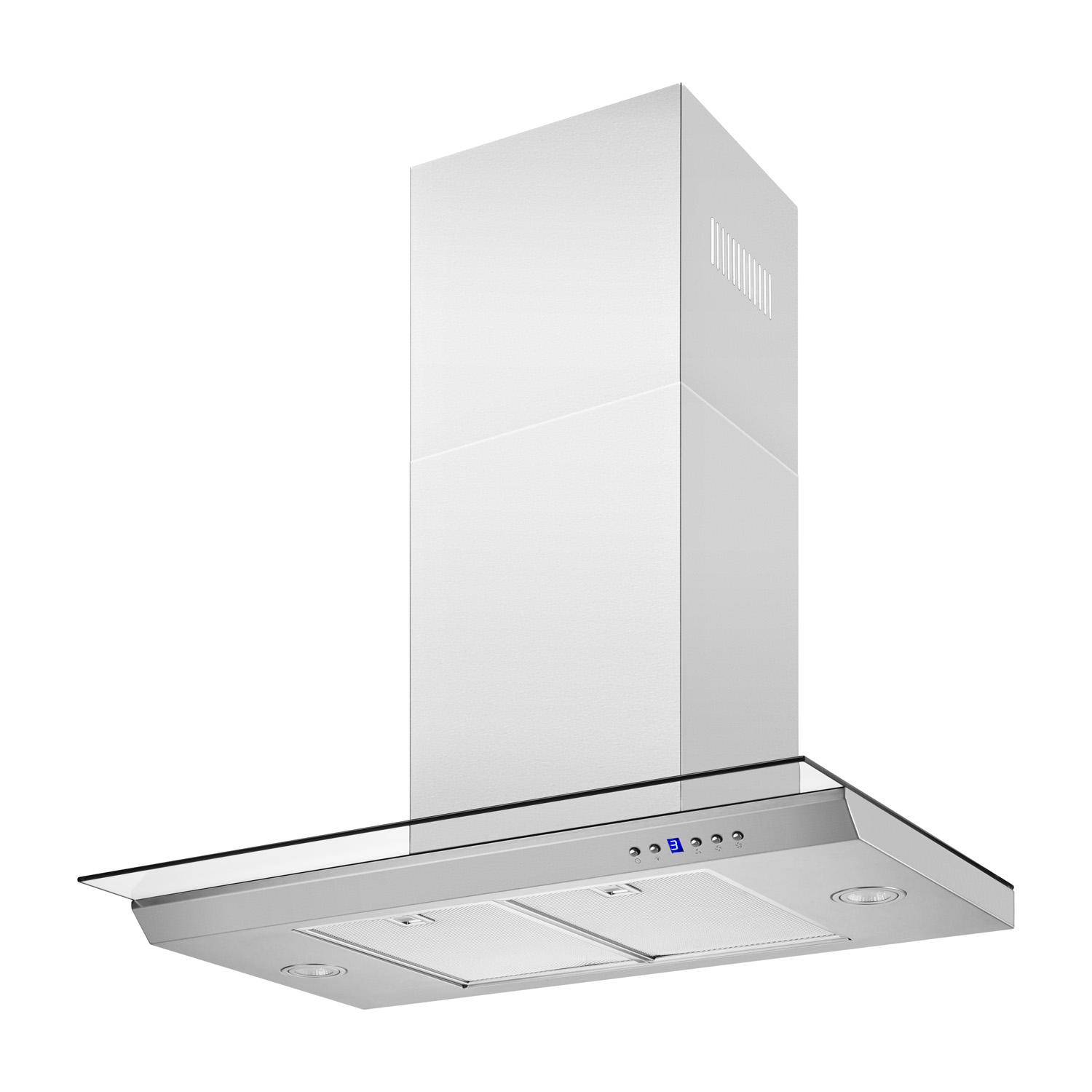 Blue Ocean 30" 760 CFM Stainless Steel Wall Mount Kitchen Range Hood