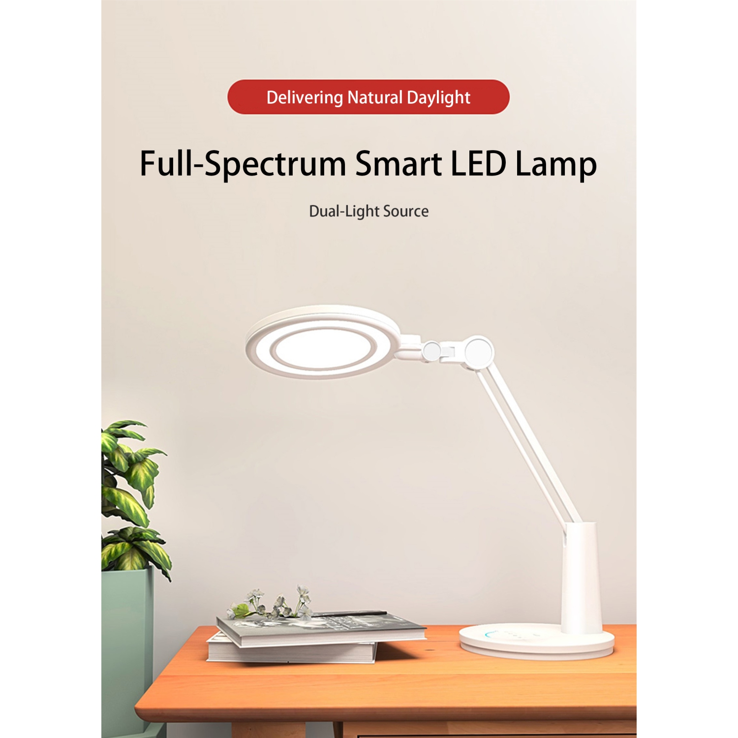 intelligent eye care led desk lamp