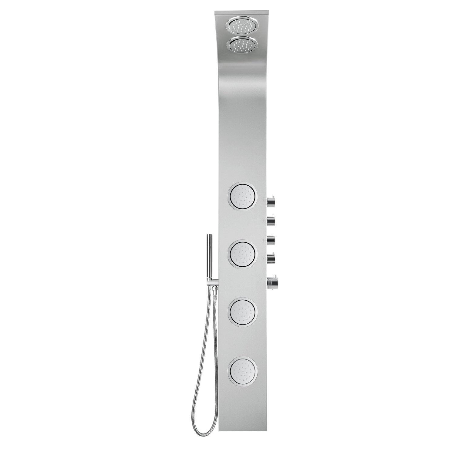 Blue Ocean 63” Stainless Steel Thermostatic Shower Panel with Shower Head