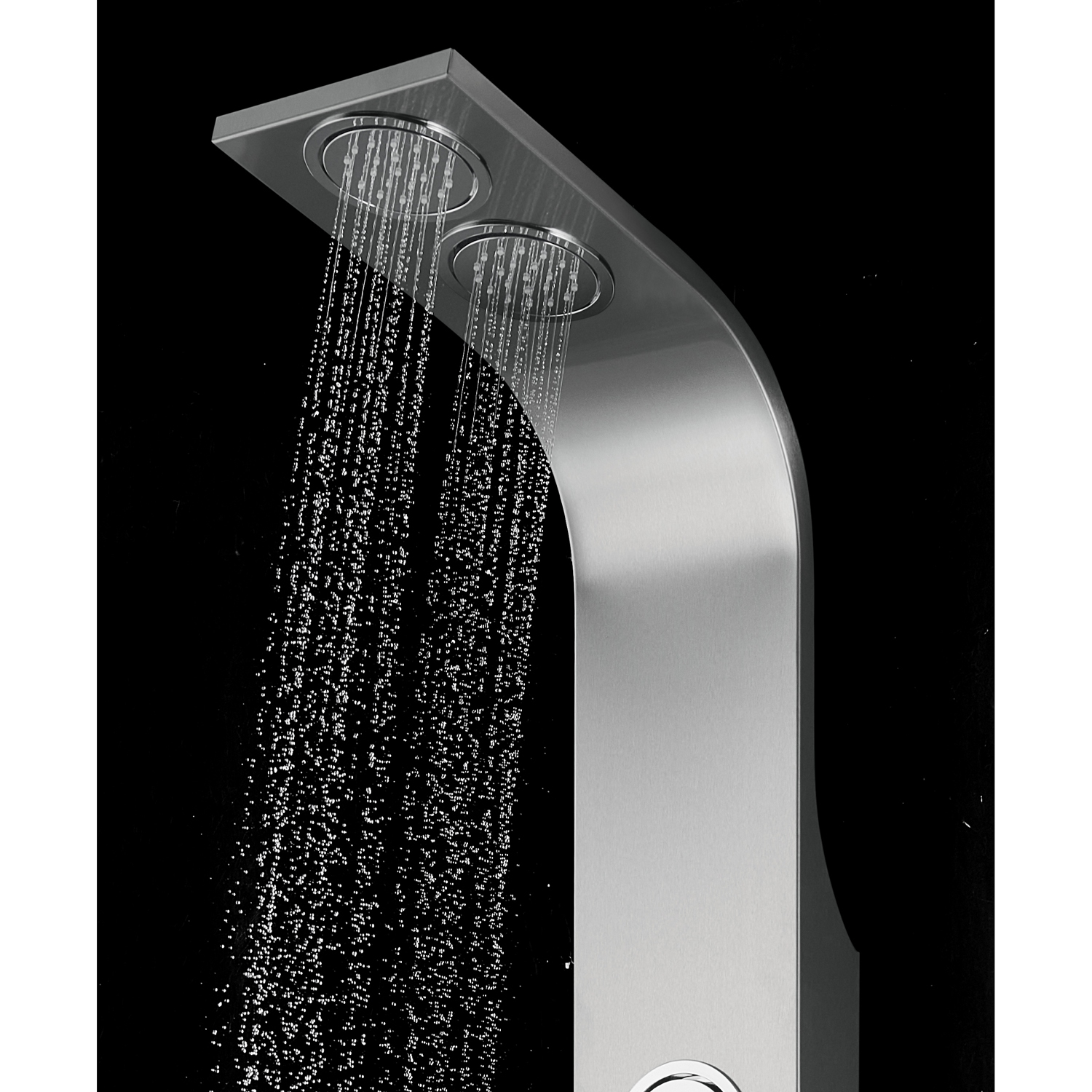 Blue Ocean 63” Stainless Steel Thermostatic Shower Panel with Shower Head