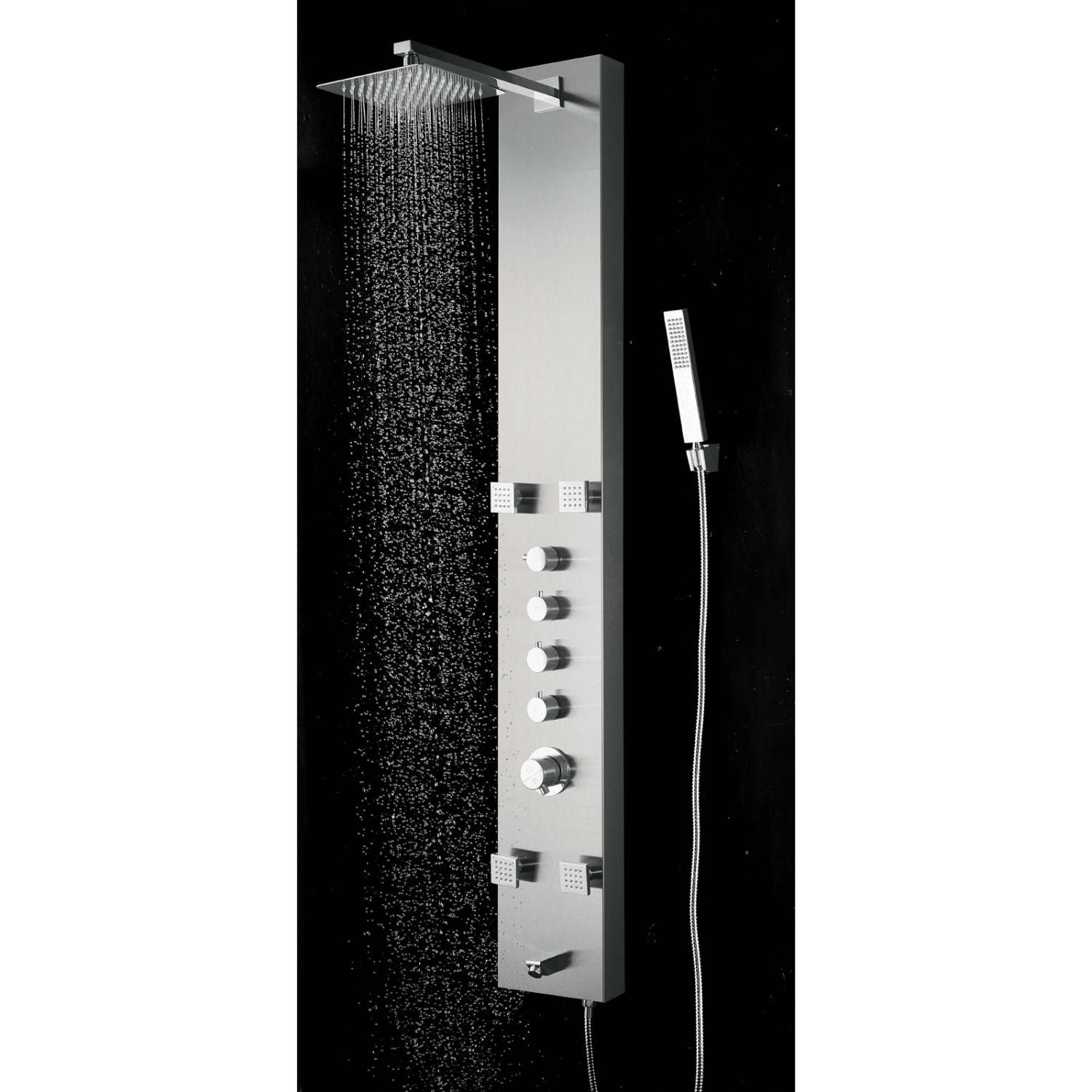 Blue Ocean 59” Stainless Steel Thermostatic Shower Panel