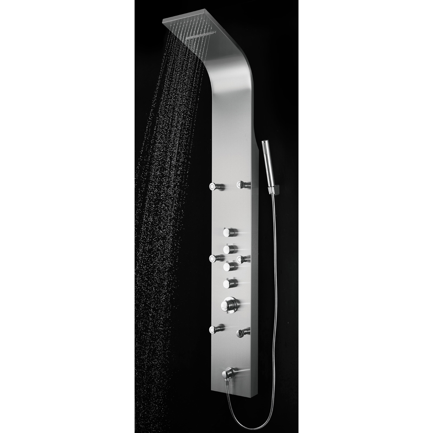 Blue Ocean 64.5” Stainless Steel Shower Panel