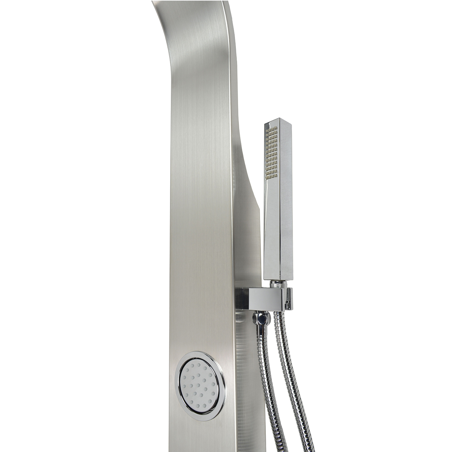 Blue Ocean 44” Stainless Steel Retrofit Shower Panel with Shower Head