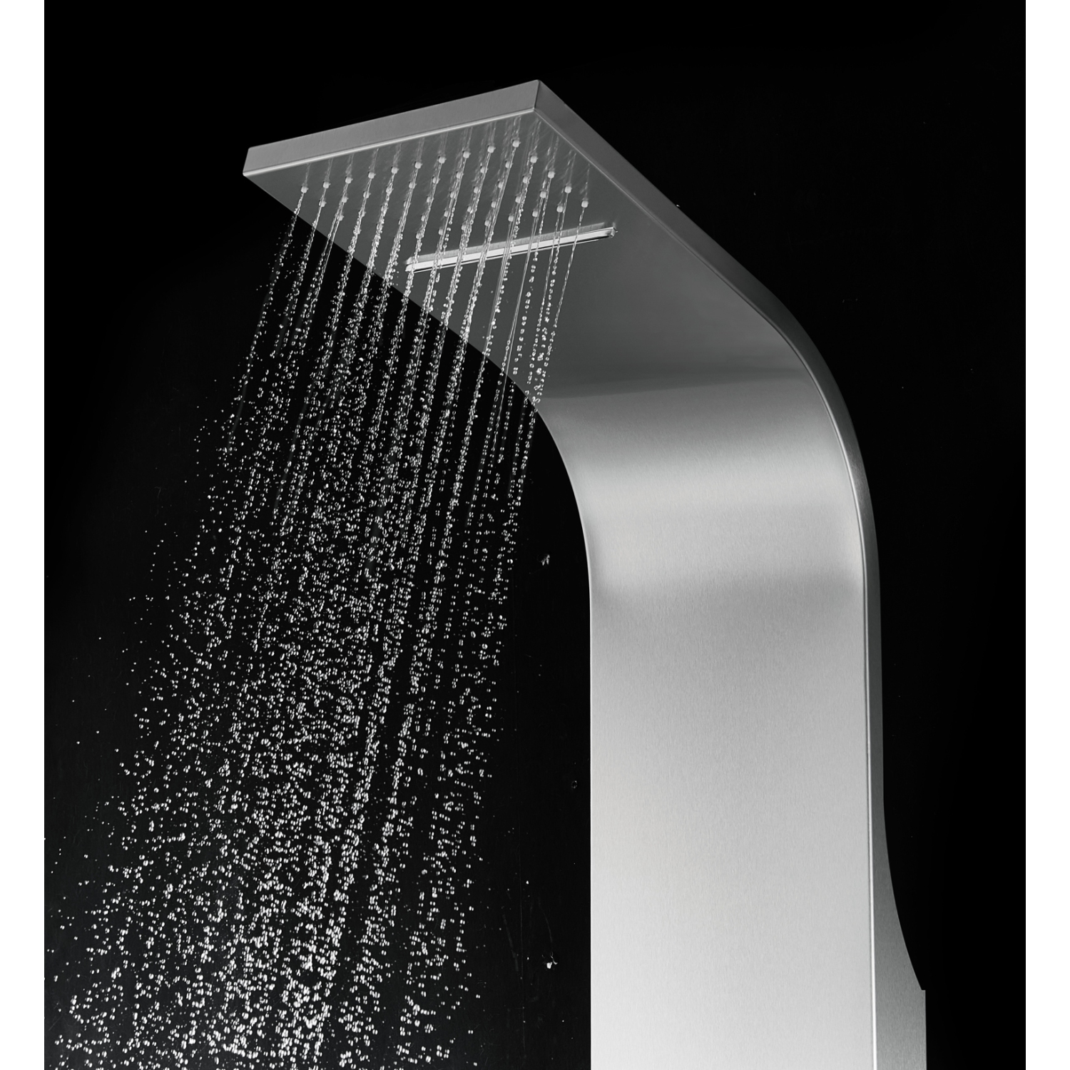 Blue Ocean 64.5" Stainless Steel Thermostatic Shower Panel with Shower Head