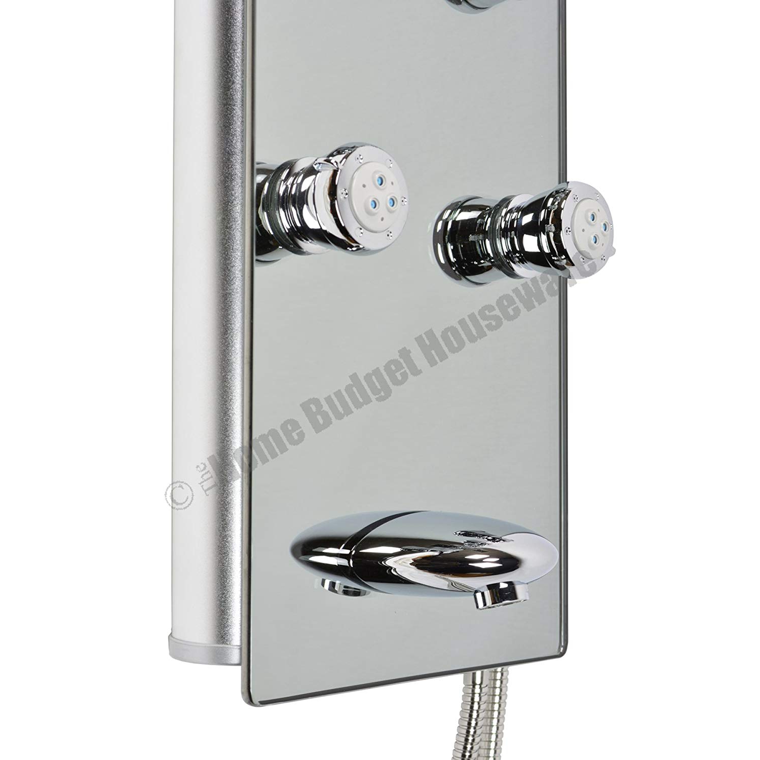 Blue Ocean 52"" Aluminum Shower Panel with Shower Head