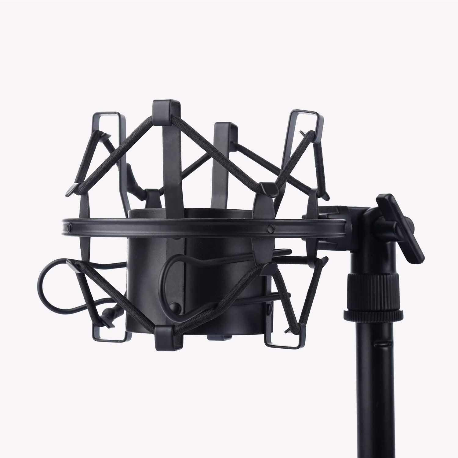 Microphone à condensateur professionnel cardioïde pour PC de Navor avec bras à ciseaux réglable et filtre antisouffle pour studio, enregistrement,