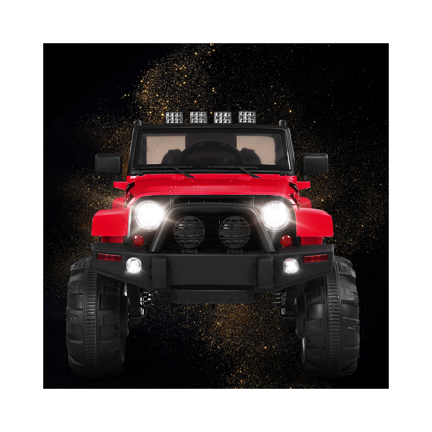 12V Kids Ride On Truck Car w/ Remote Control MP3 Music LED Lights